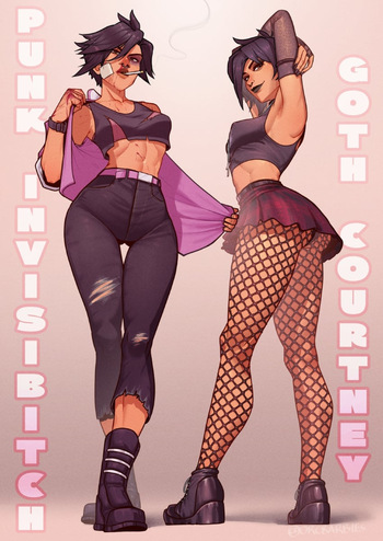 Invisigal (Dispatch). cover