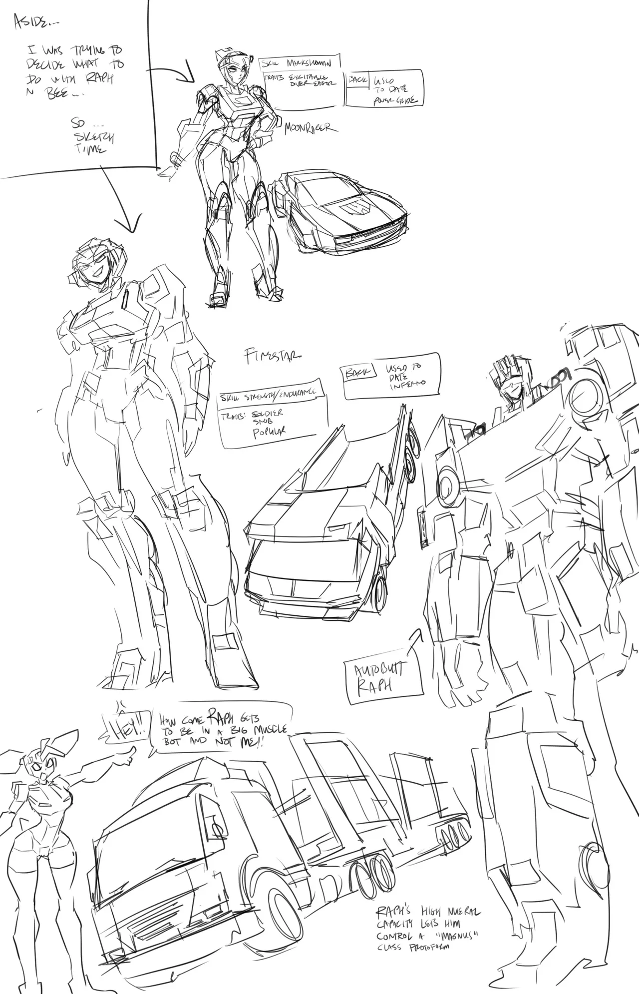 Jack X Arcee: "Autobutt Jack" page 4 full