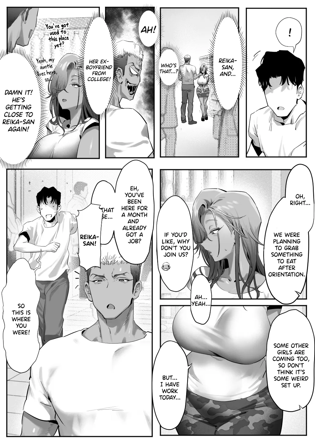 Onna Gal Joushi to Furin suru Hanashi 5 | Having an Affair with My Blonde Bombshell Boss – Part 5 page 12 full