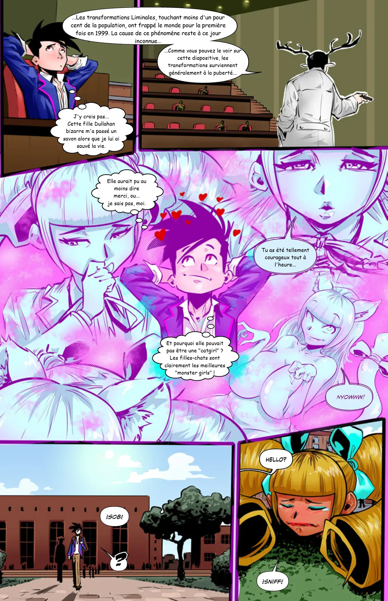 Monster girl Academy # 1 page 7 full