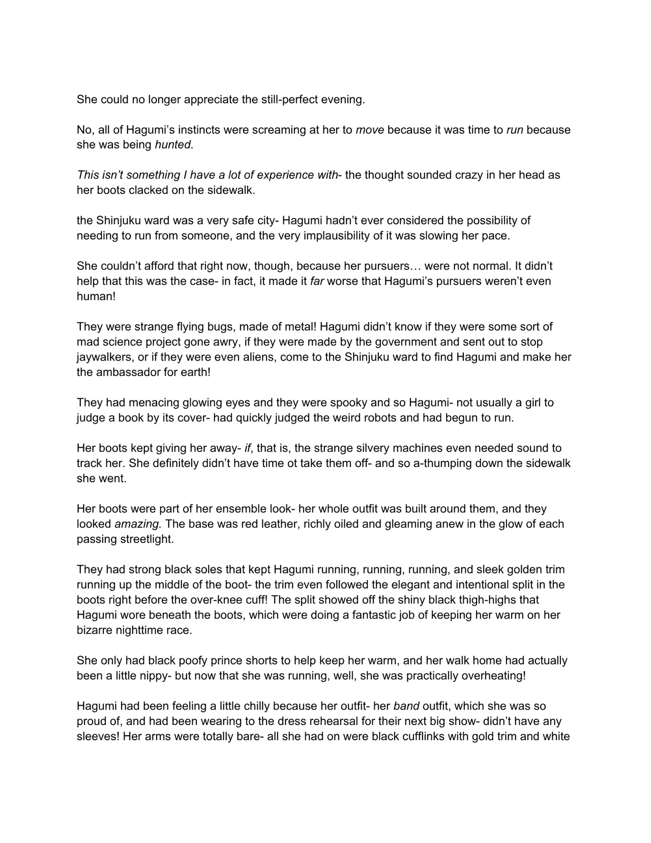 Hagumi makes first contact page 3 full