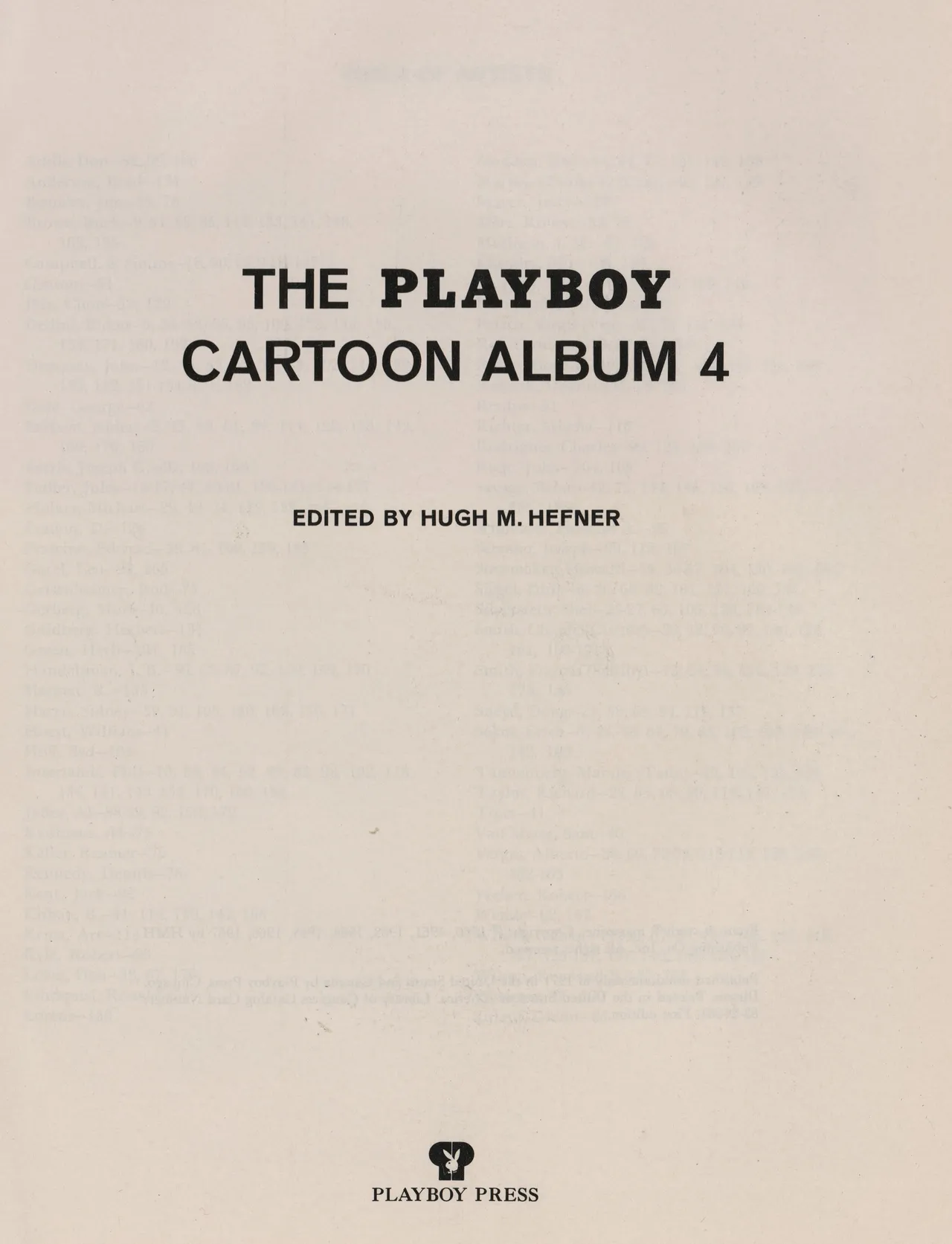 Playboy Cartoon Albums 4 page 3 full