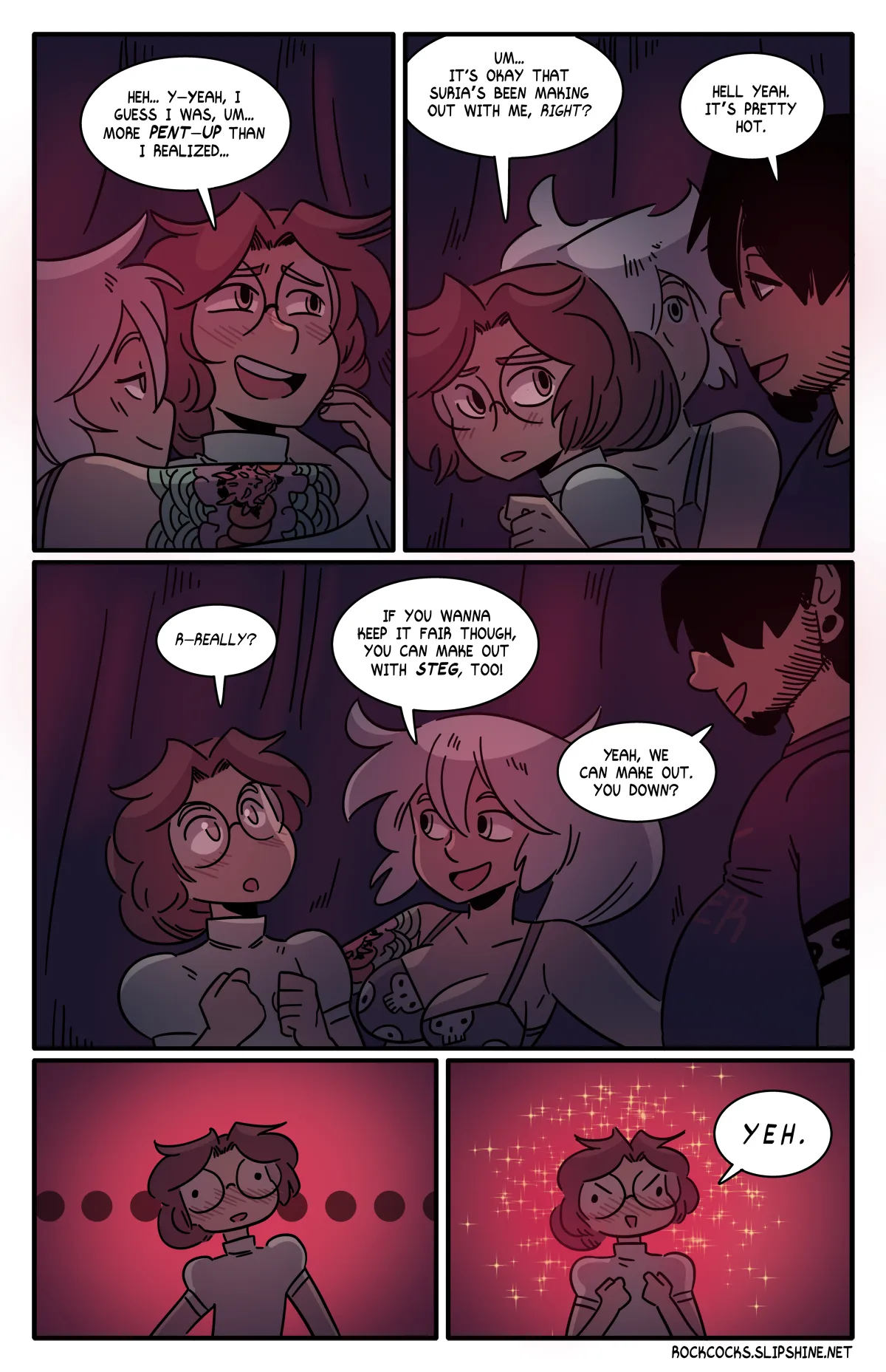 The Rock Cocks - Track 21: The First Sin page 12 full