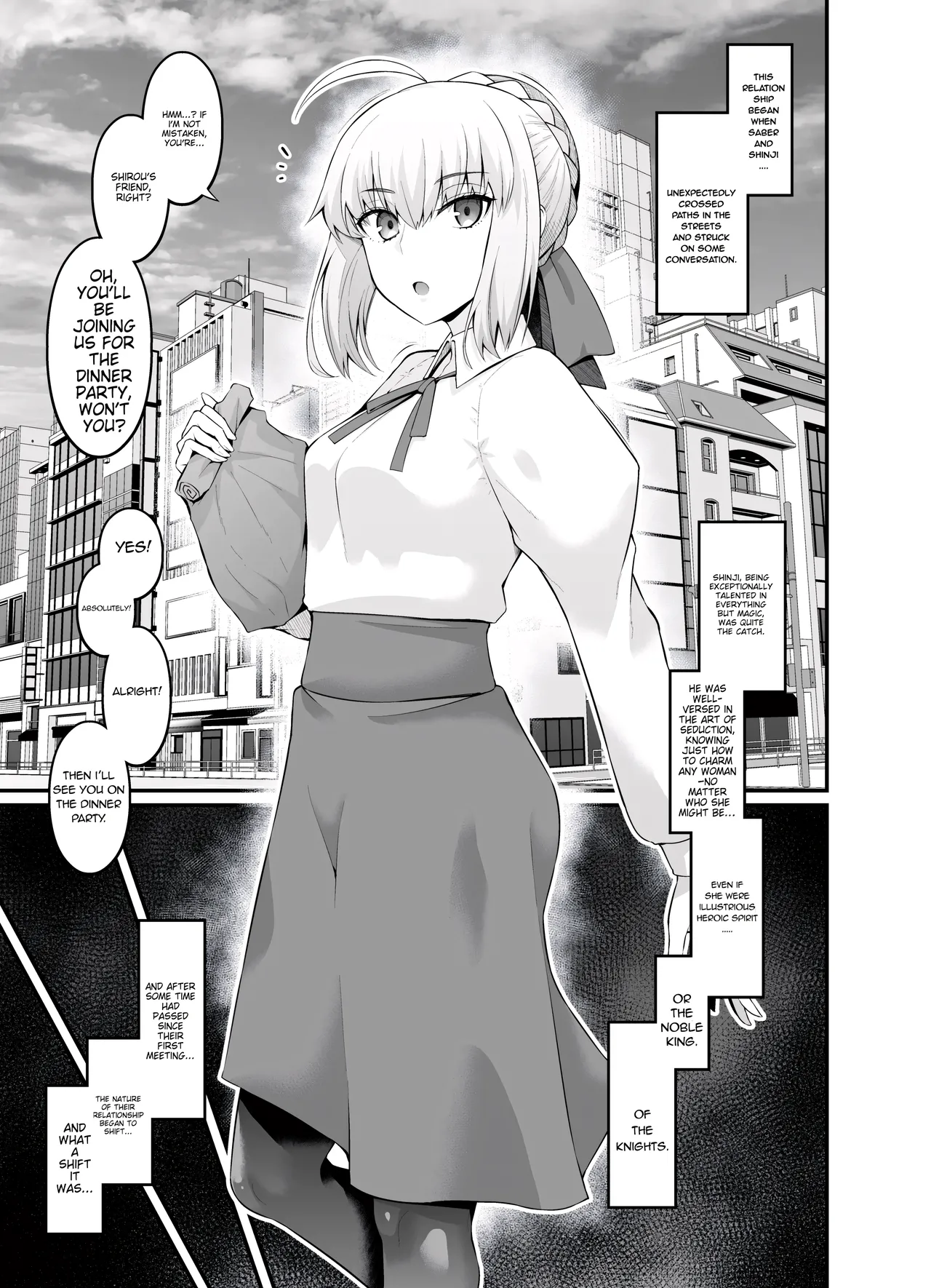 Saoyaku Shinji ga Saber-tachi to Yarimakuru Hon | Shinji, the Stud, has Wild Sex with Saber and the Others page 2 full