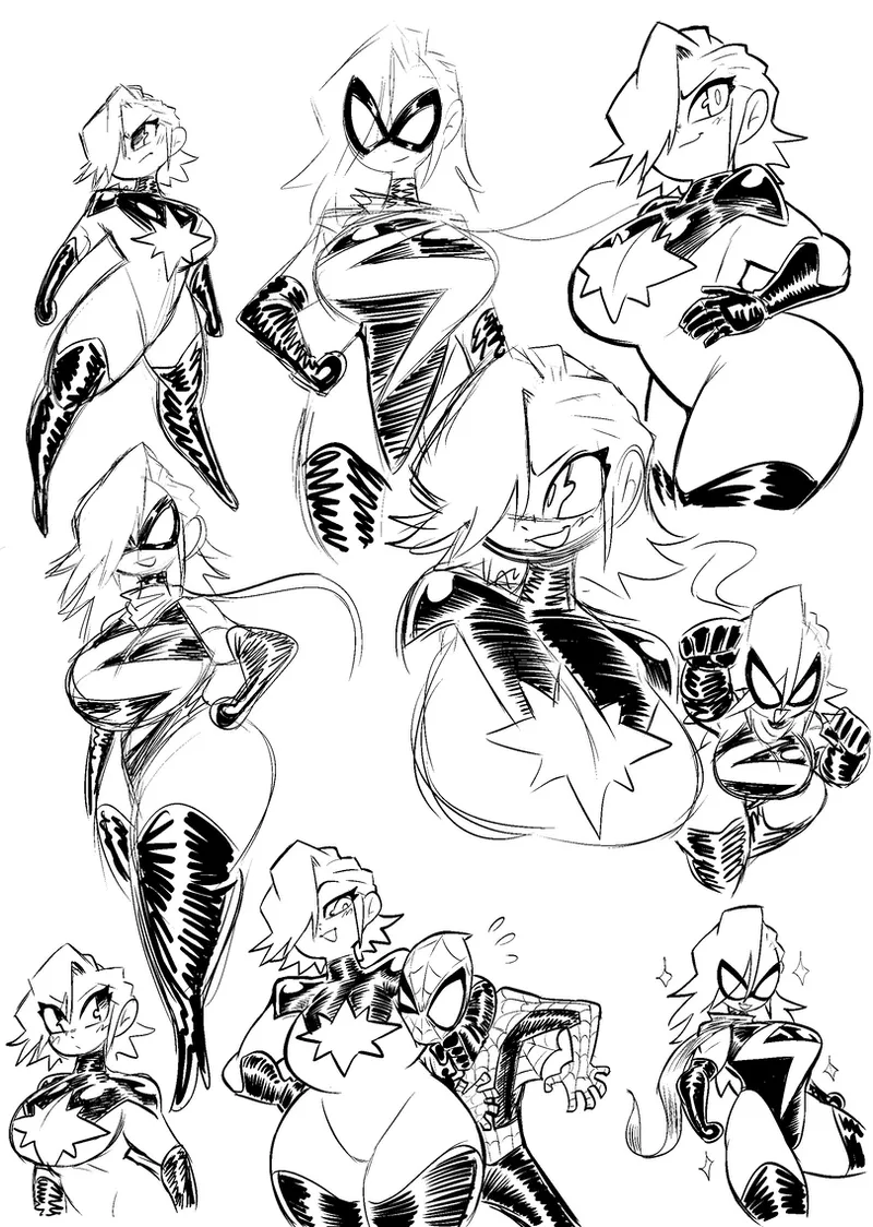 Comic book girls by Theguywhodrawsalot page 4 full