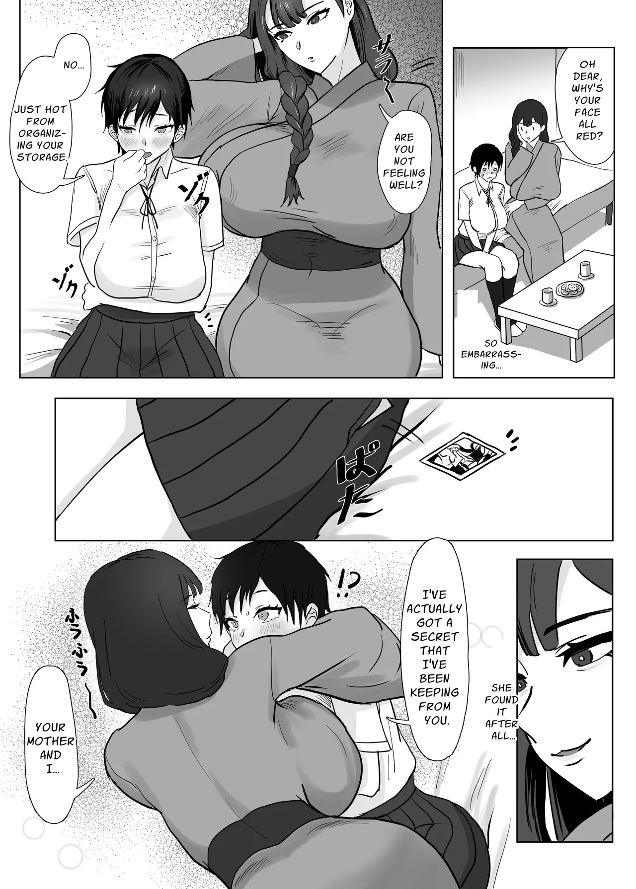 Watashi  wa Mama no Onna Tomodachi no Seidorei ni Narimashita! | I  Became My Mom's Friend's Sex Slave page 9 full