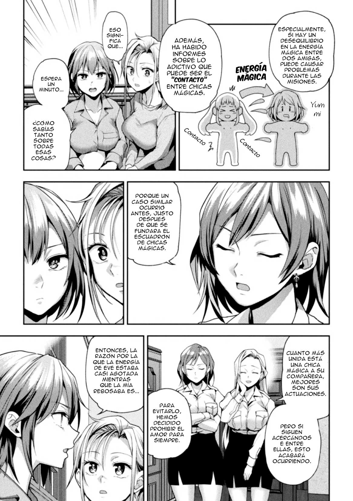 Eigyou Mahou Shoujo ga Kiss Shitara Ch. 3 Español page 7 full