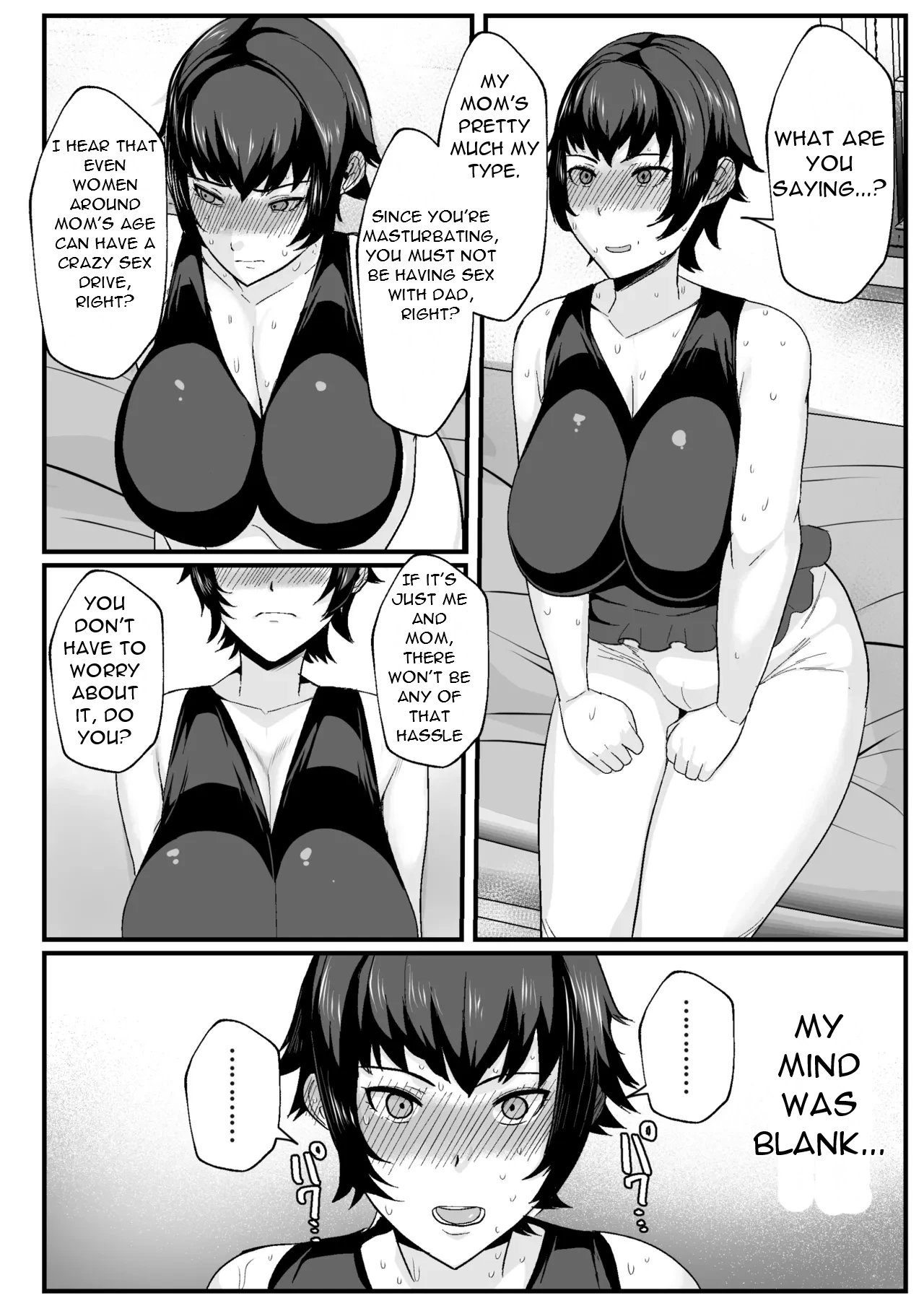 Kaa-san no Seiyoku Shori o Shite Ageyou - Let Me Take Care of Your Sexual Needs, Mom. page 9 full