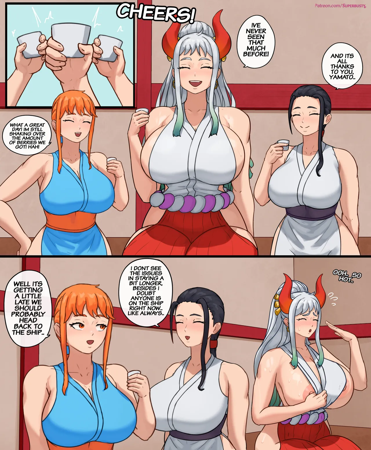 Yamatos all nighter at onigashima page 1 full