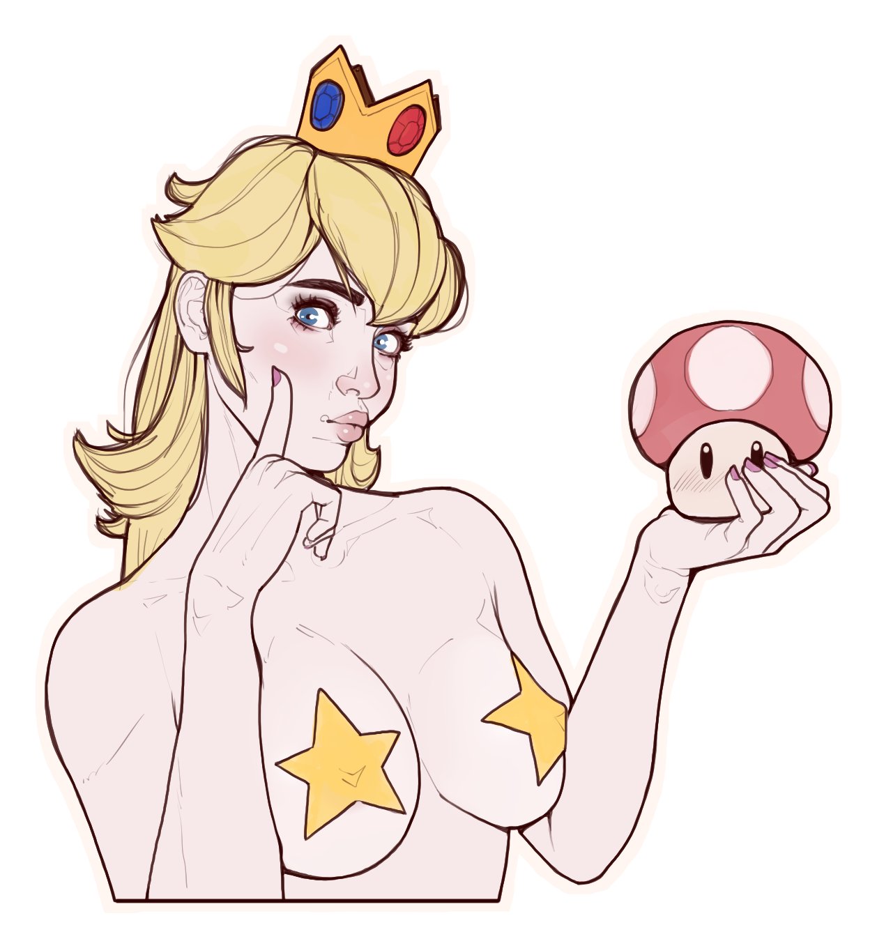 Princess Peach page 1 full