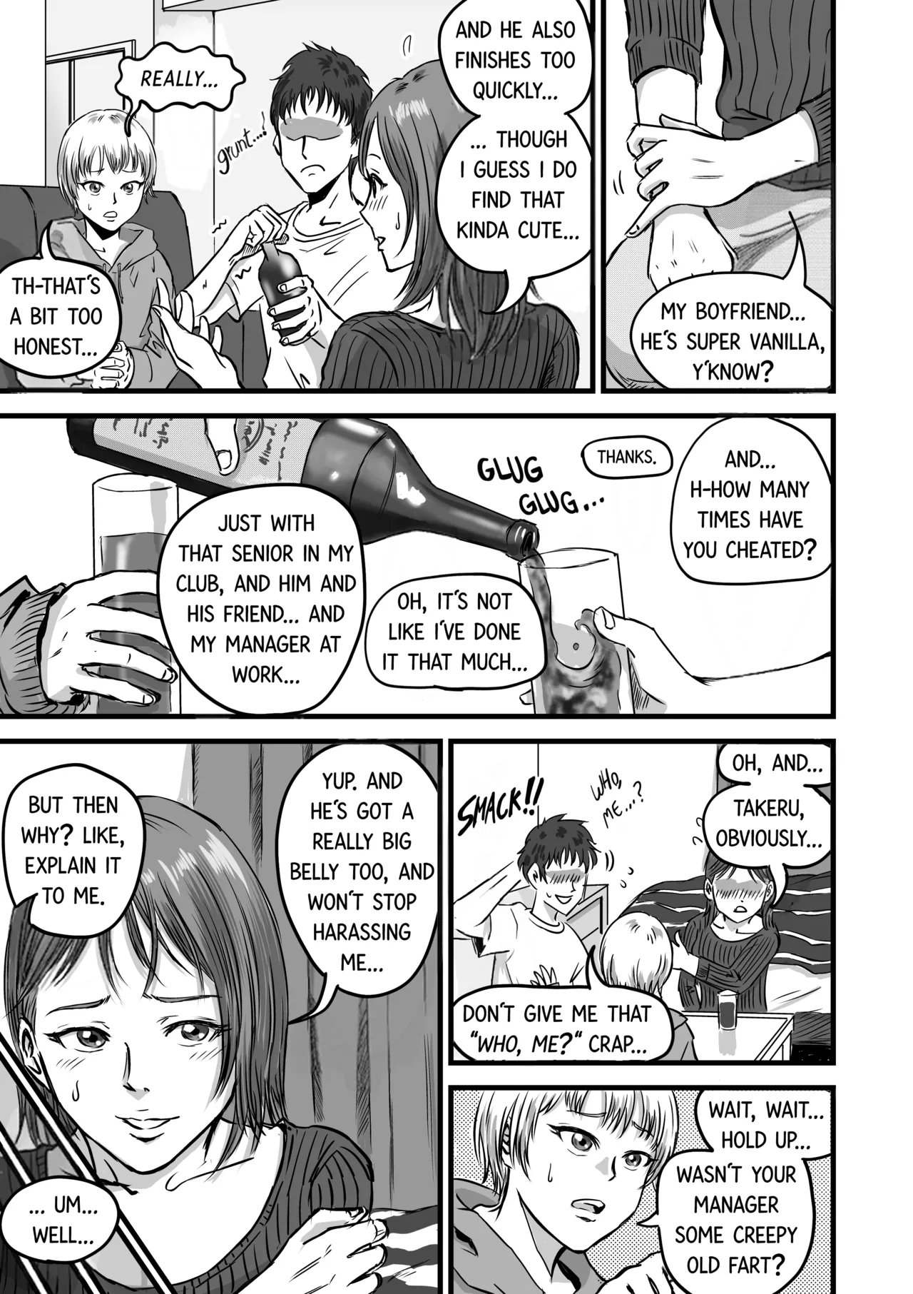 Onna Tomodachi no Uwaki Kokuhaku 2 | My Friend Confessed to Cheating 2 page 7 full