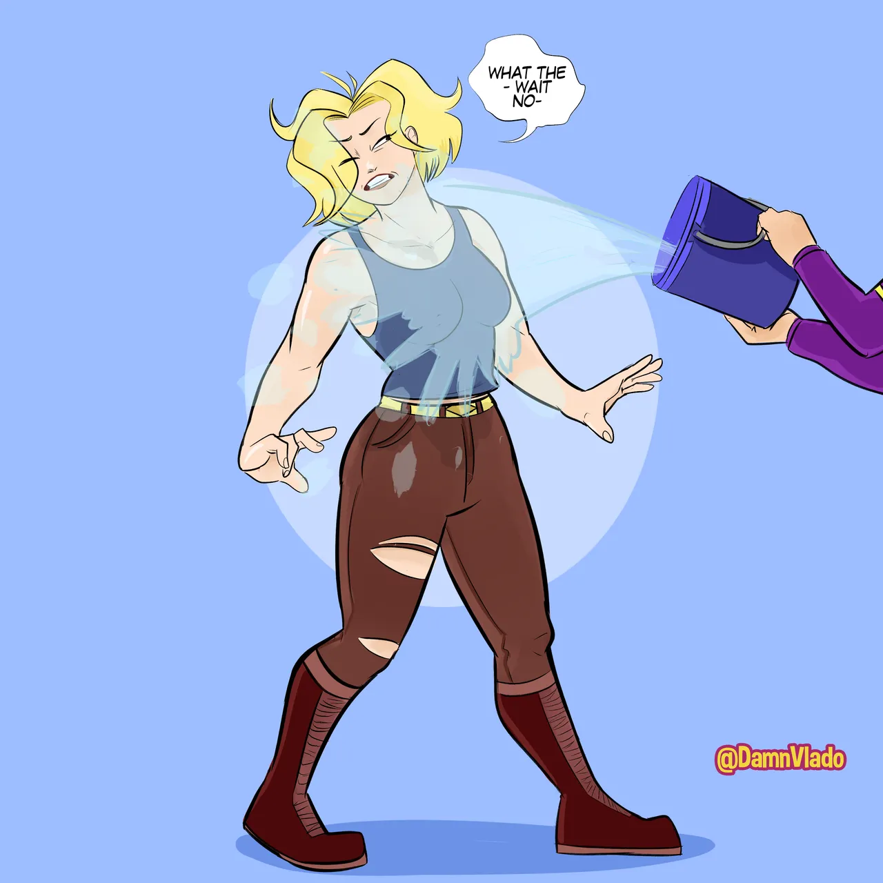 Strippin' Hero Girls page 6 full