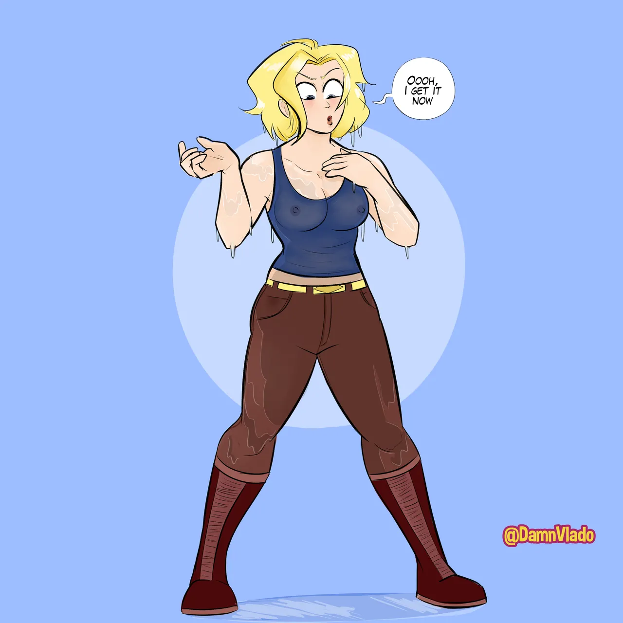 Strippin' Hero Girls page 7 full