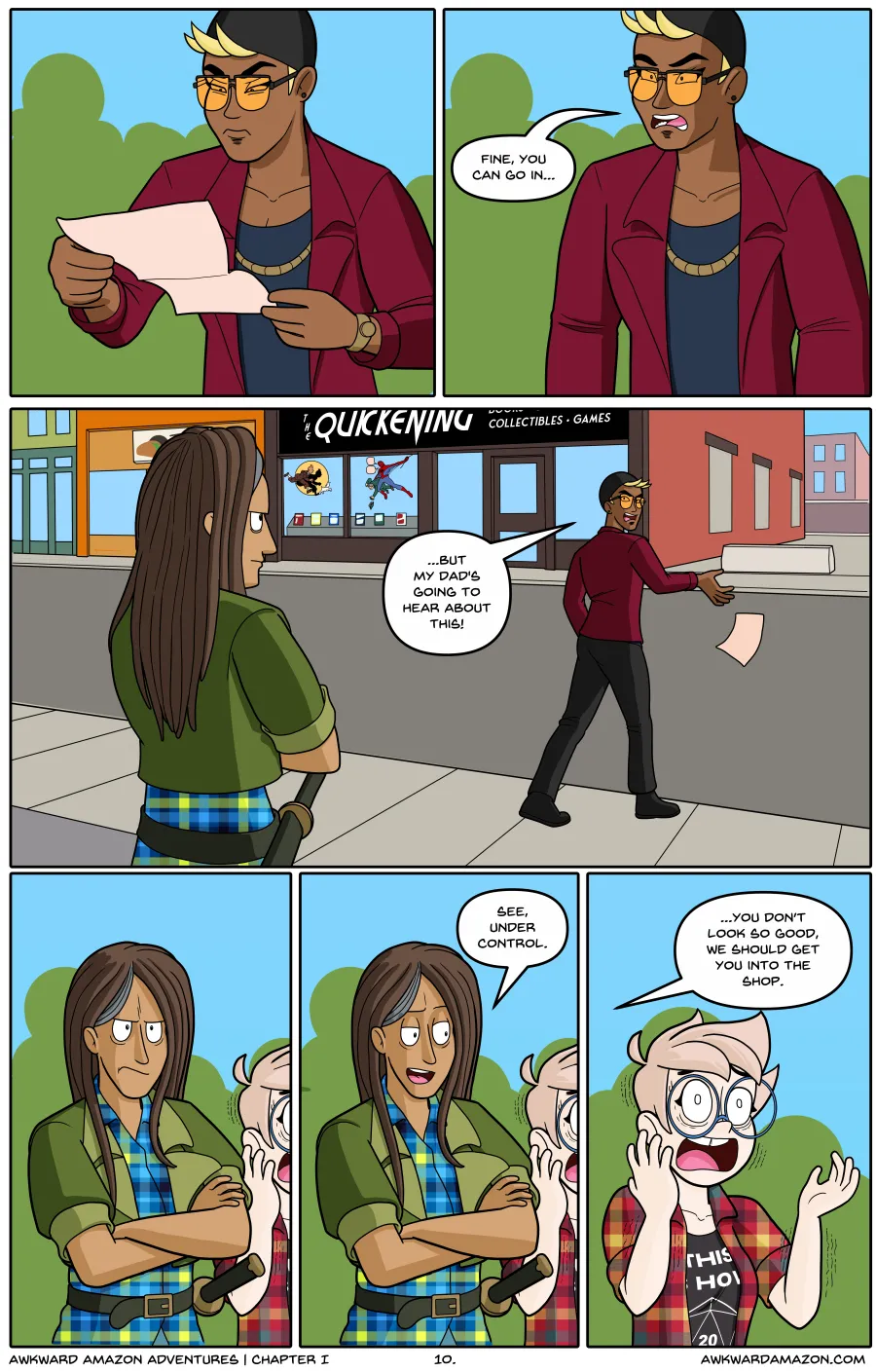Awkward Amazon Adventures page 11 full