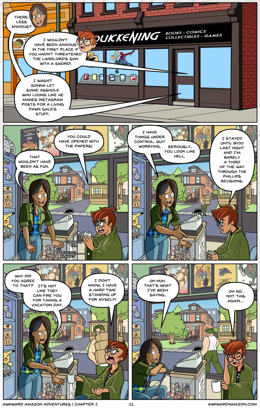Awkward Amazon Adventures page 12 full