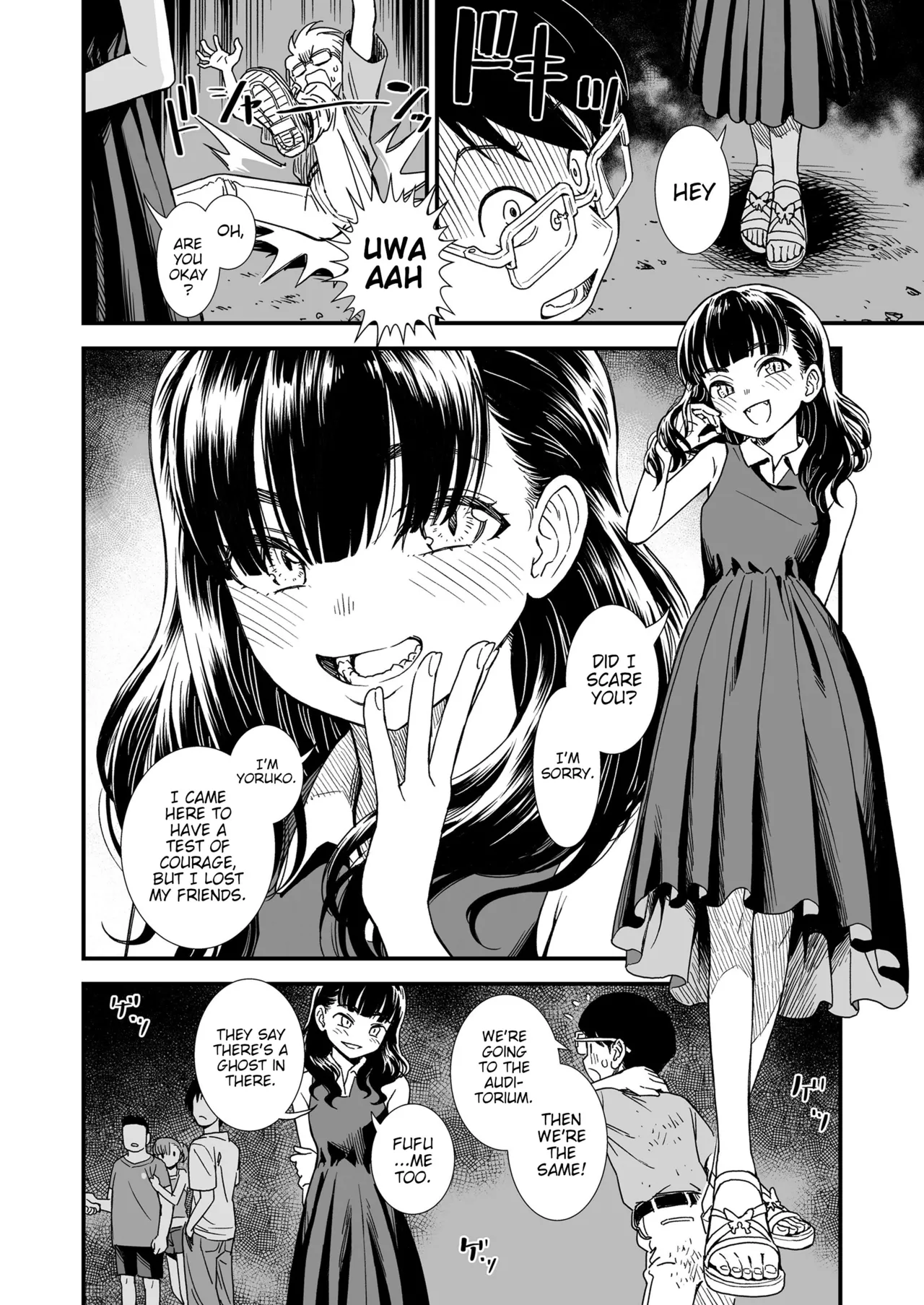 Mayonaka no Yoruko-san "Yoruko ga Aite Shite Ageru" | Midnight's Yoruko-San "Yoruko WIll Do This With You" page 2 full