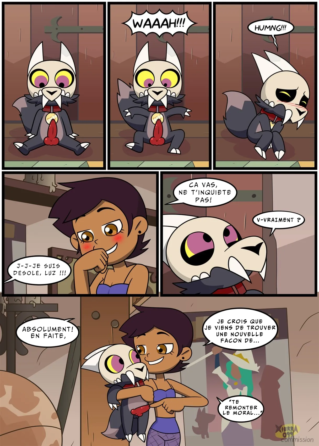 The Owl house - After Dark: King's Cheer up/Dress up party page 7 full