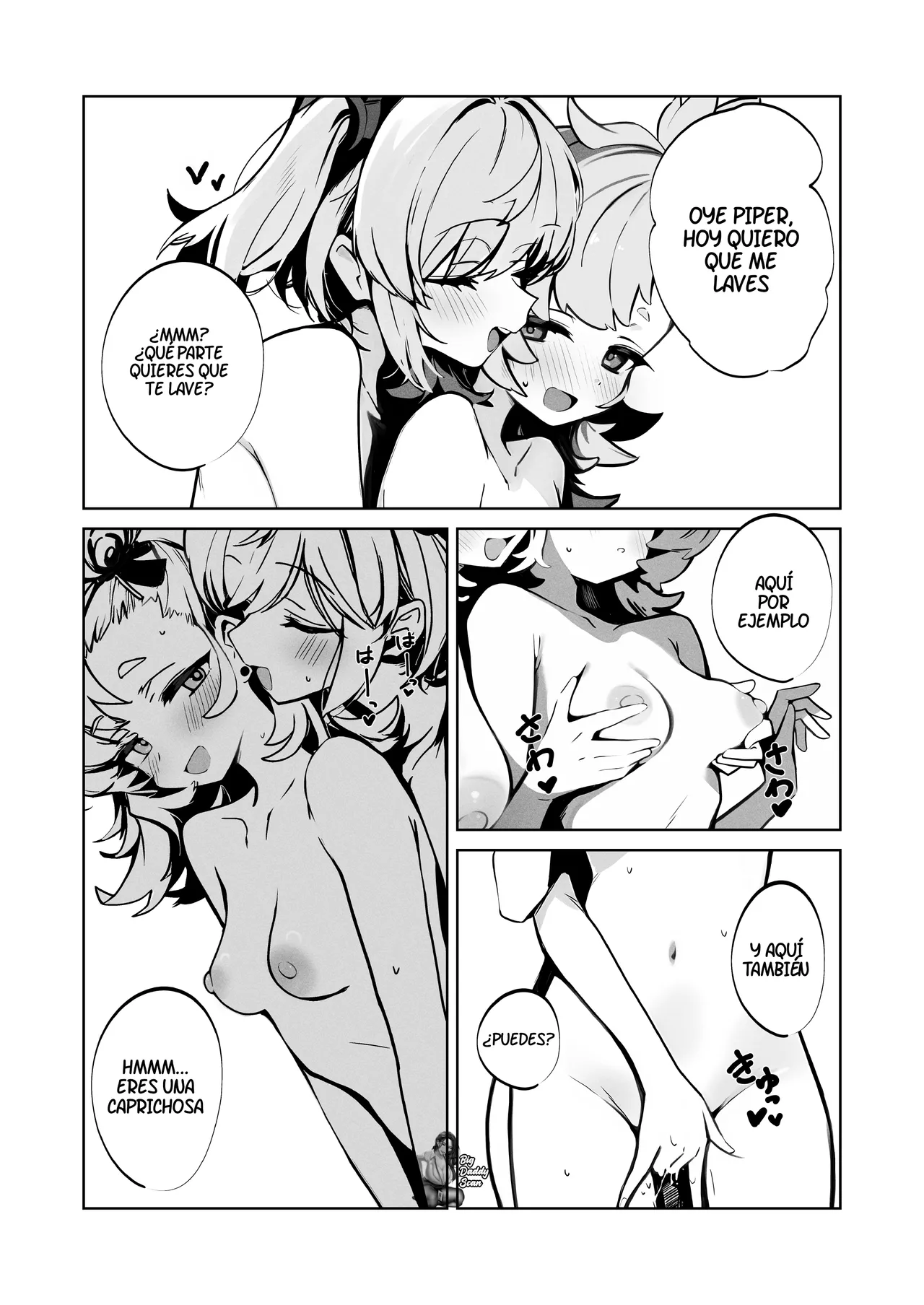 Burnice x Piper Himitsu no Ofuro Time | Burnice X Piper ~ Hora Del Baño Secreta~ page 4 full