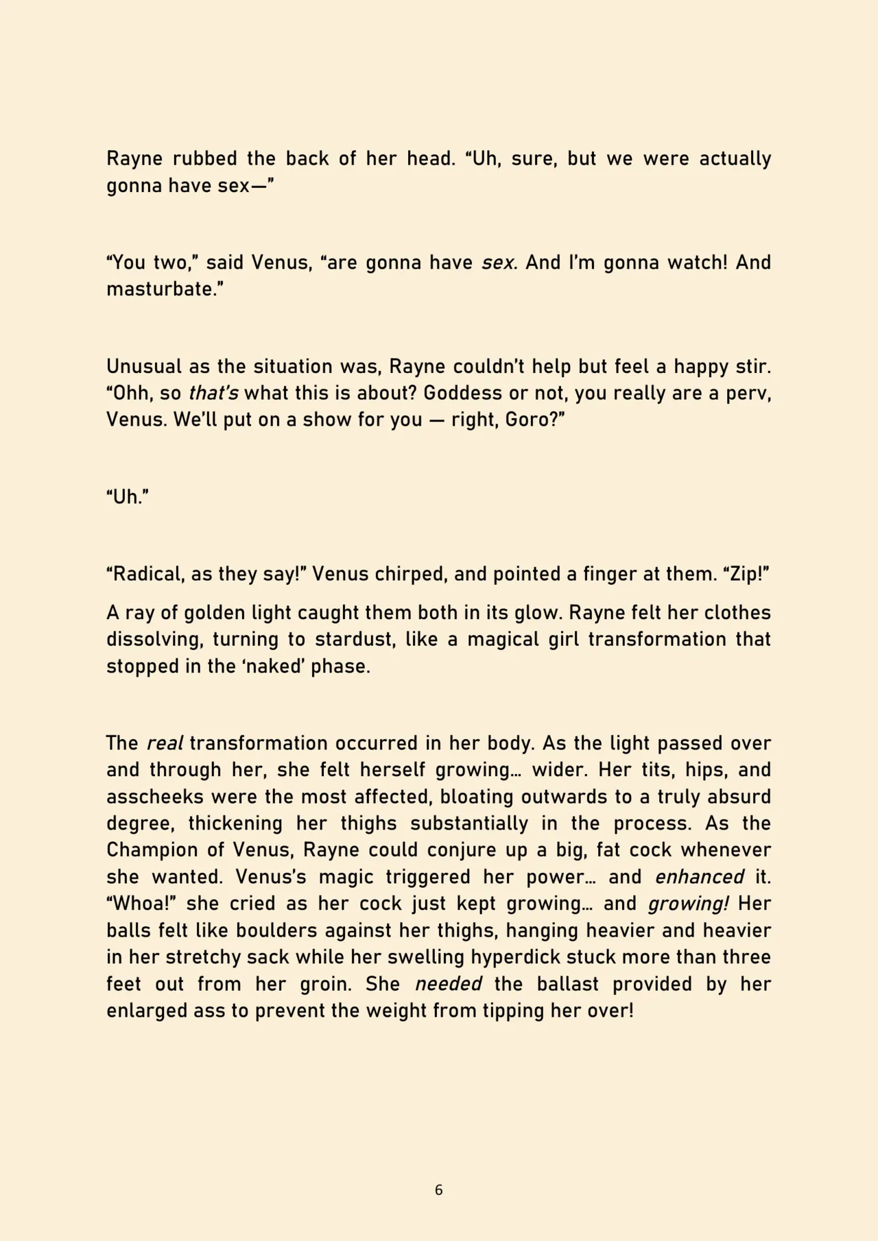 The Vorny Goddess page 6 full