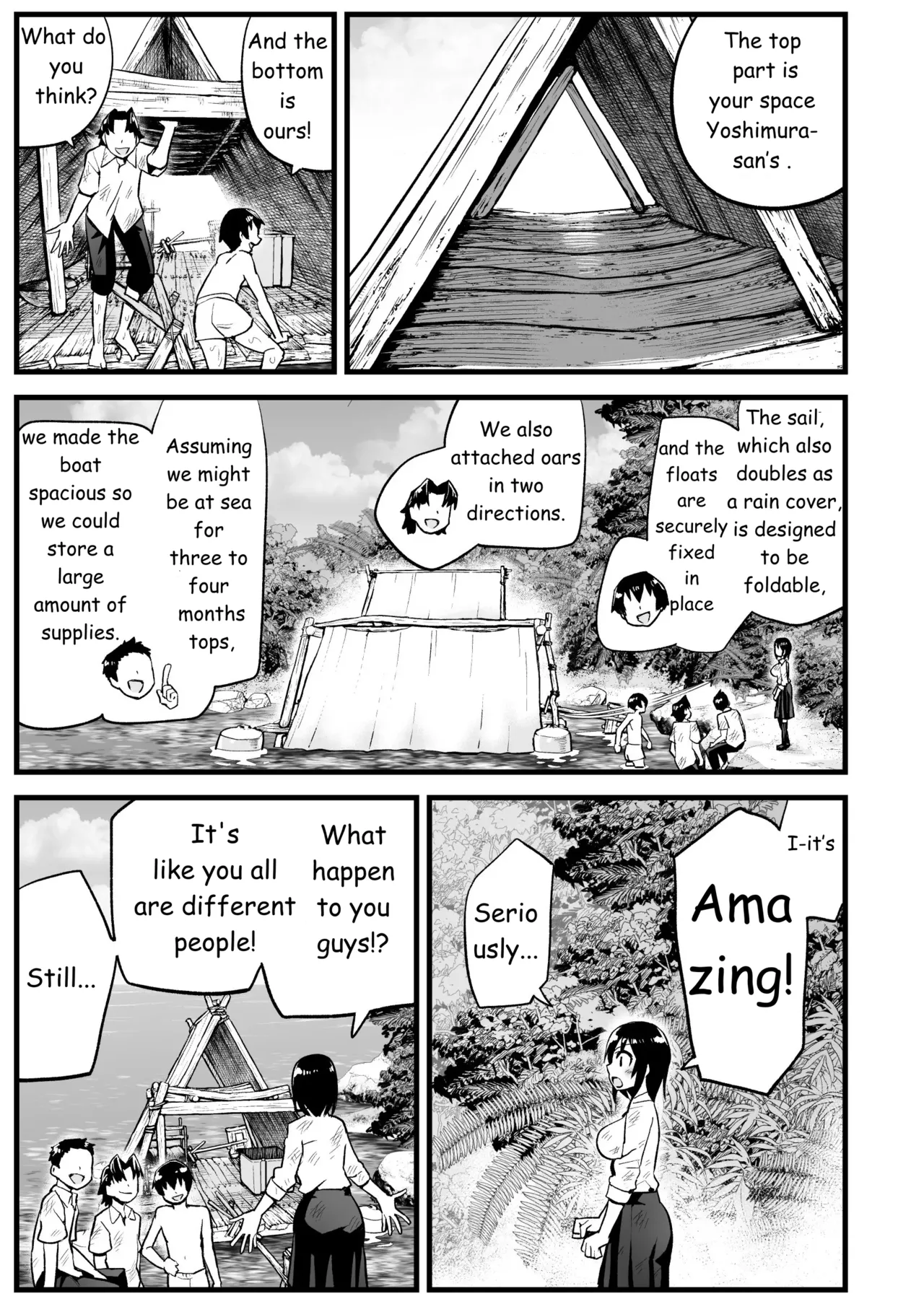 Mujintou JK! Choroi yo Yoshimura-san! Volume. 7 ~Danshi VS Yoshimura-san Gachi Battle Hen~ page 12 full