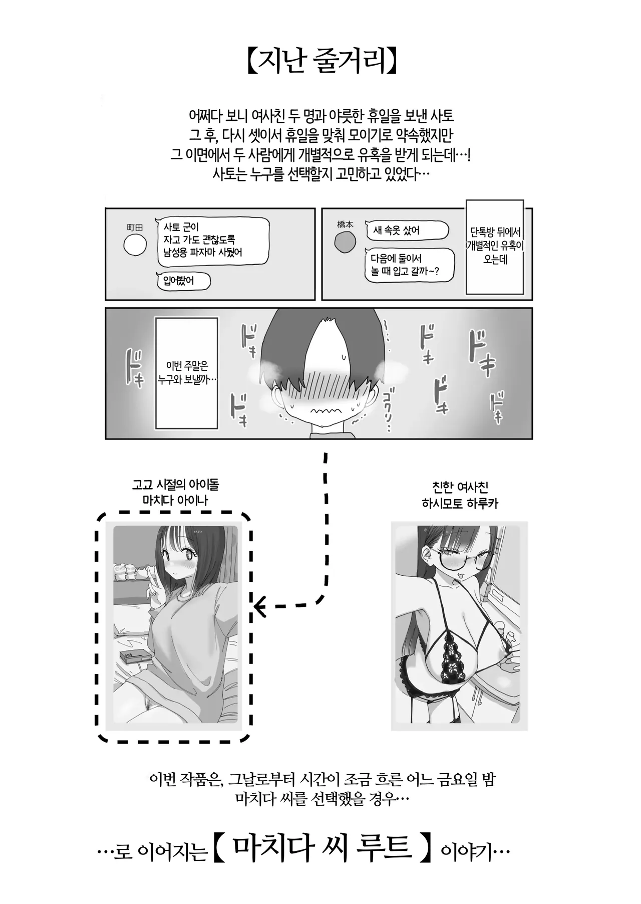 Zoku・Onna Tomodachi to Sugosu Mattari Icha Love H na Kyuujitsu Machida-san-hen | 속・여사친과 보내는 느긋하고 꽁냥거리는 야릇한 휴일 마치다 씨 편 page 3 full