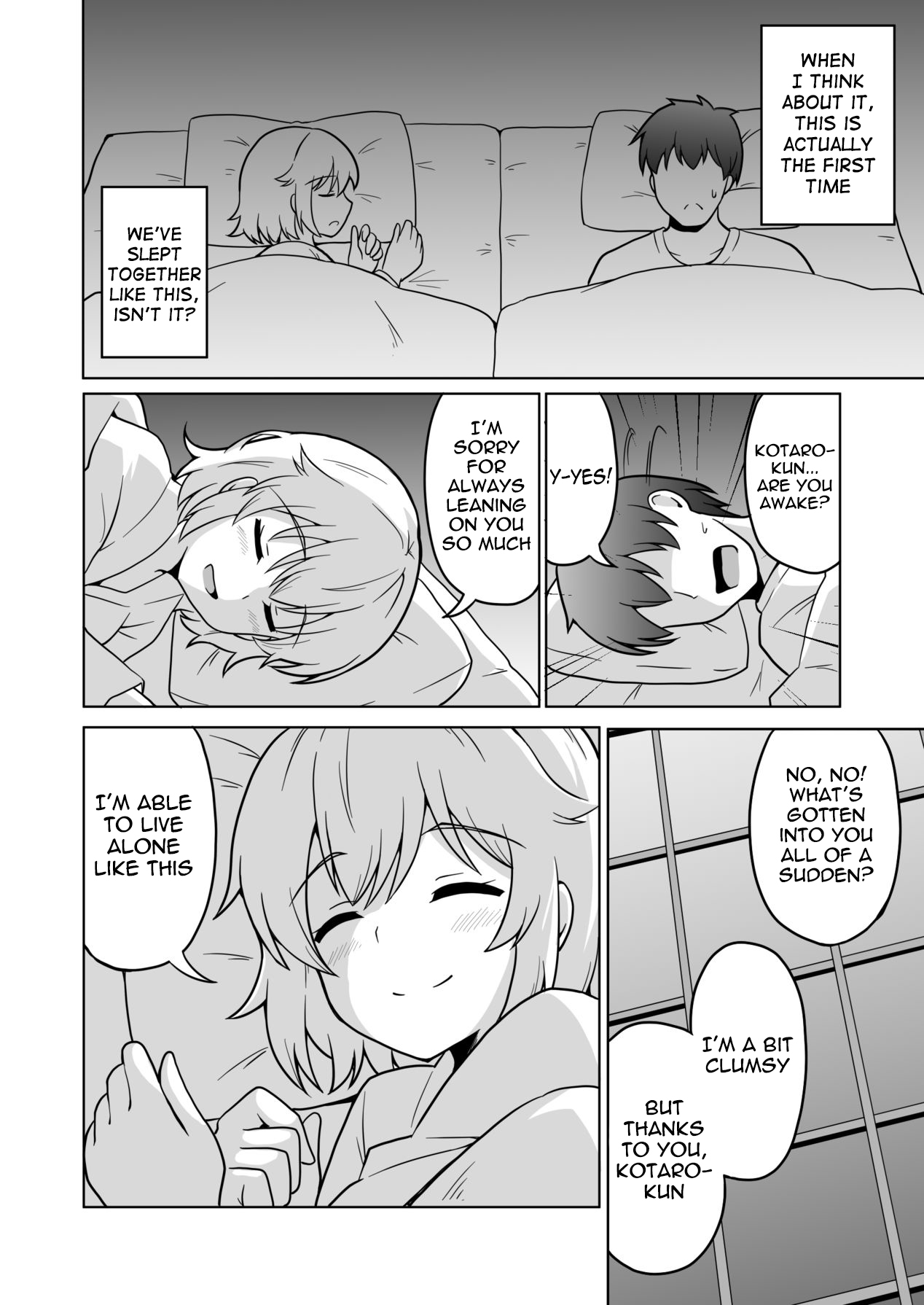 Apart no Otonari-san ga Yarasete Kureru Hanashi 4 | My Nextdoor Neighbor Let Me Fuck Her 4 page 5 full