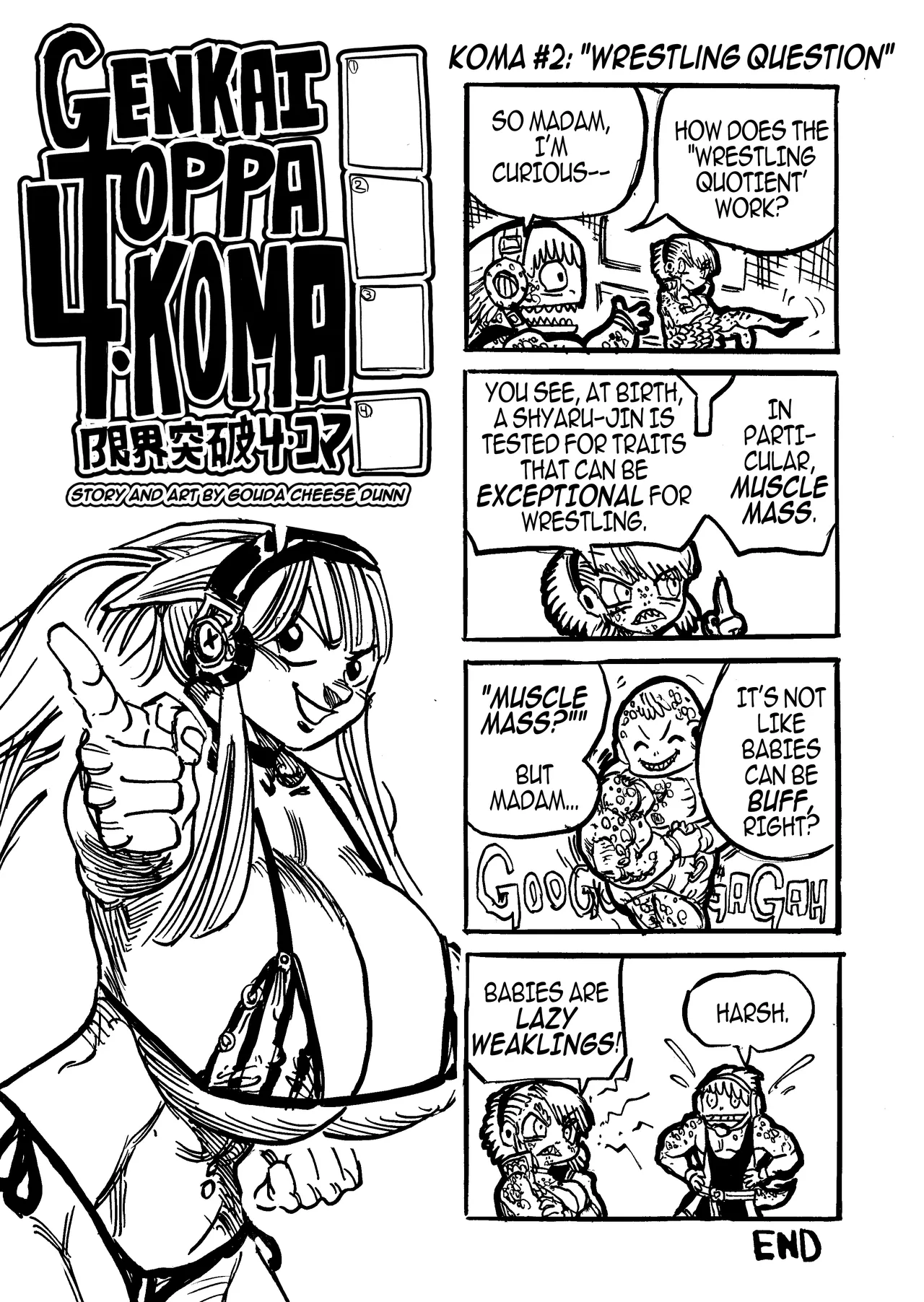 Genkai Toppa 4-Koma! page 2 full