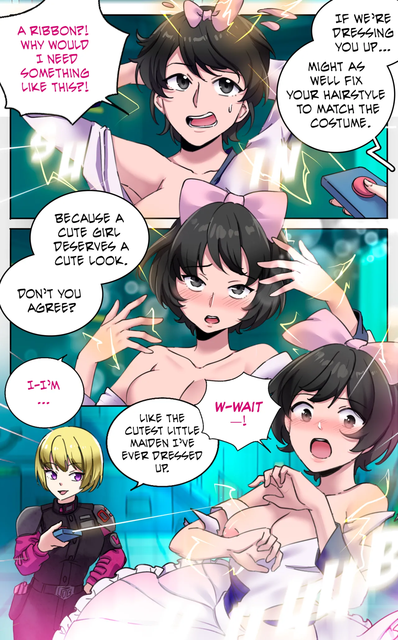 Female Clothing Vaporization of Shame page 11 full