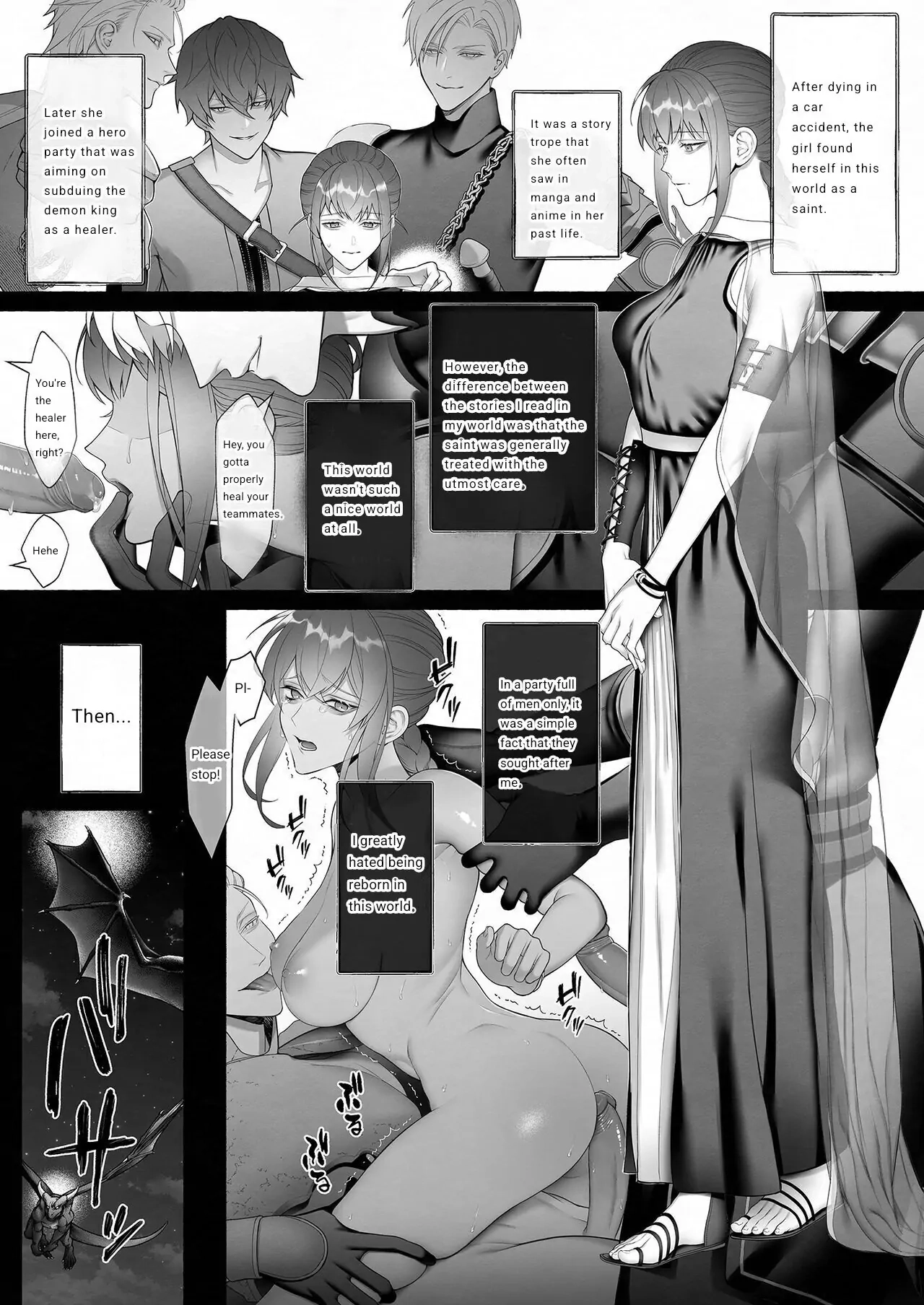 It Was the Demon Lord Who Saved the Saint From the Heroes' Party page 2 full