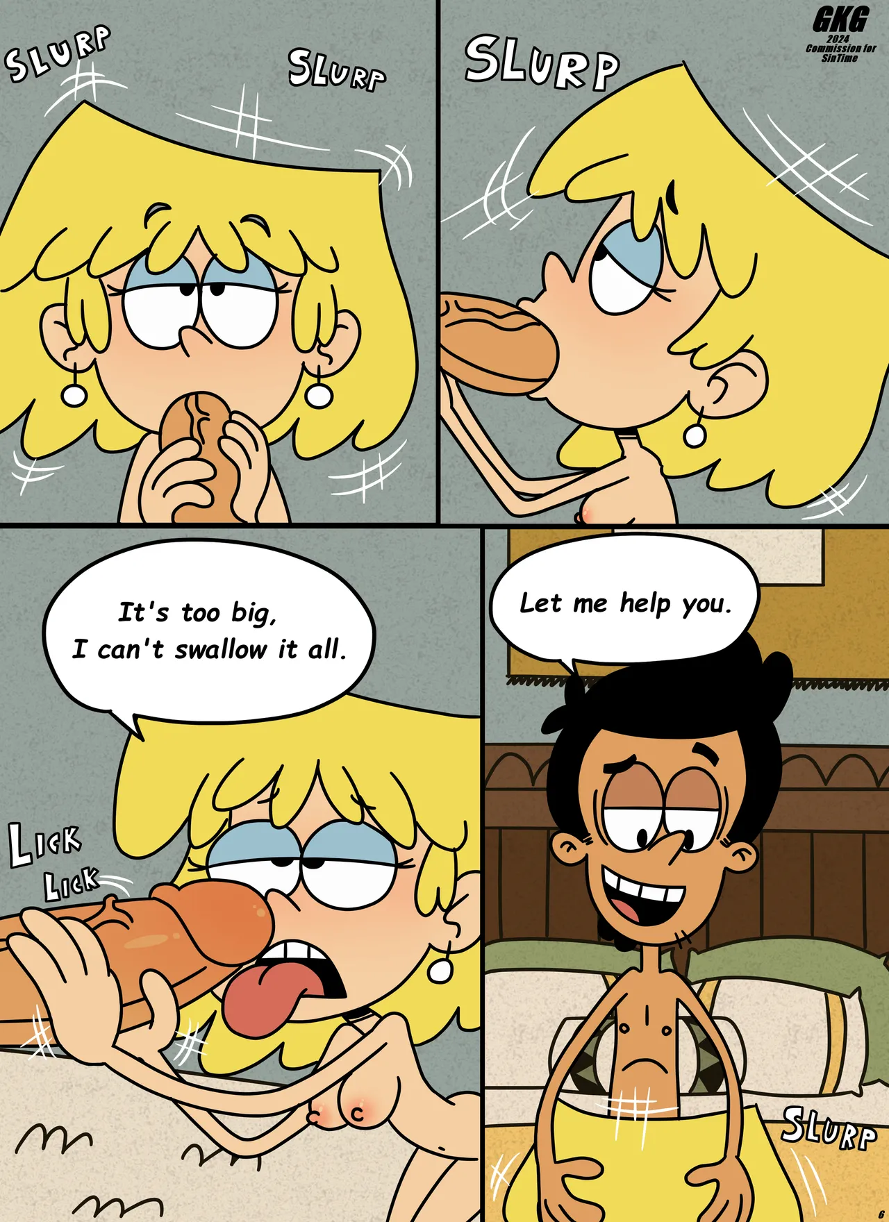 A Loud Foretelling page 7 full