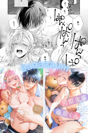 Miyahara Senpai to Fujiwara-kun Fujikuma-kun no sei de, nuigurumi o sotsugyō?! shichaimashita! [Kakioroshi manga & denshi gentei pēpā-tsuki] cover