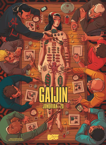[2D (= Damien Henceval) & Jean-David Morvan] Gaijin (French) cover