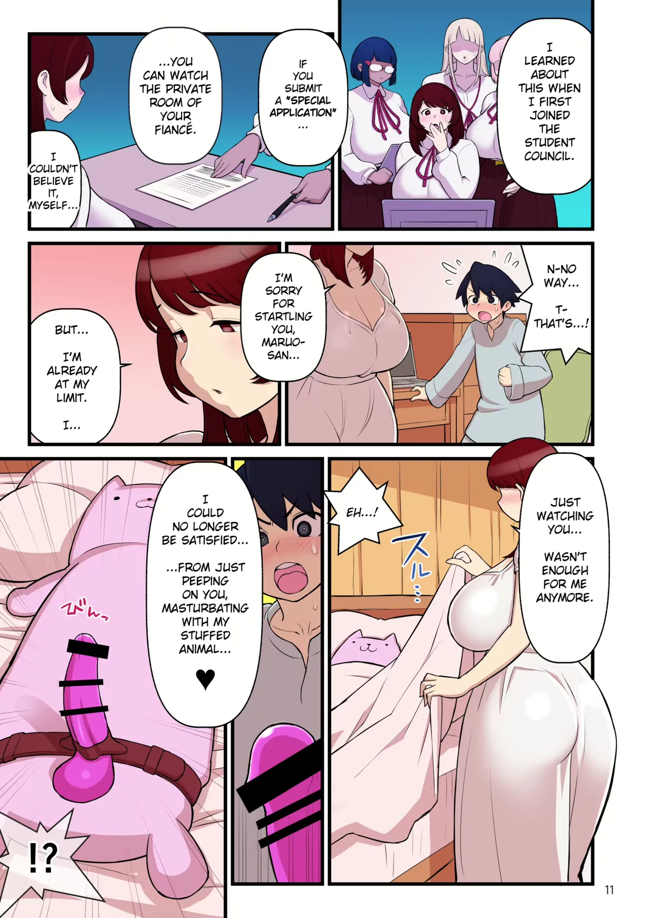 Iinazuke Gakuen FILE: 01 "Hajimete Soine" Hen | Fiance Academy FILE: 01 "First Time Sleeping Over" + Iinazuke Gakuen FILE: 02 "Futatabi Yuwaku" Hen | The Fiancé Academy FILE: 02 "Second Seduction" page 12 full