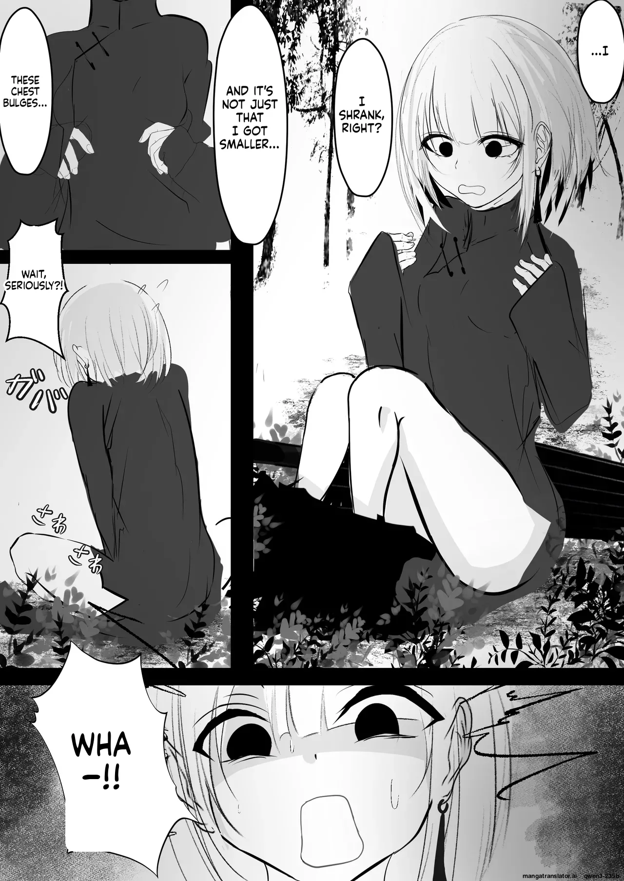 Nyotaika shita Ore ga Shokushu ni Osowarete Shimau Ohanashi page 12 full