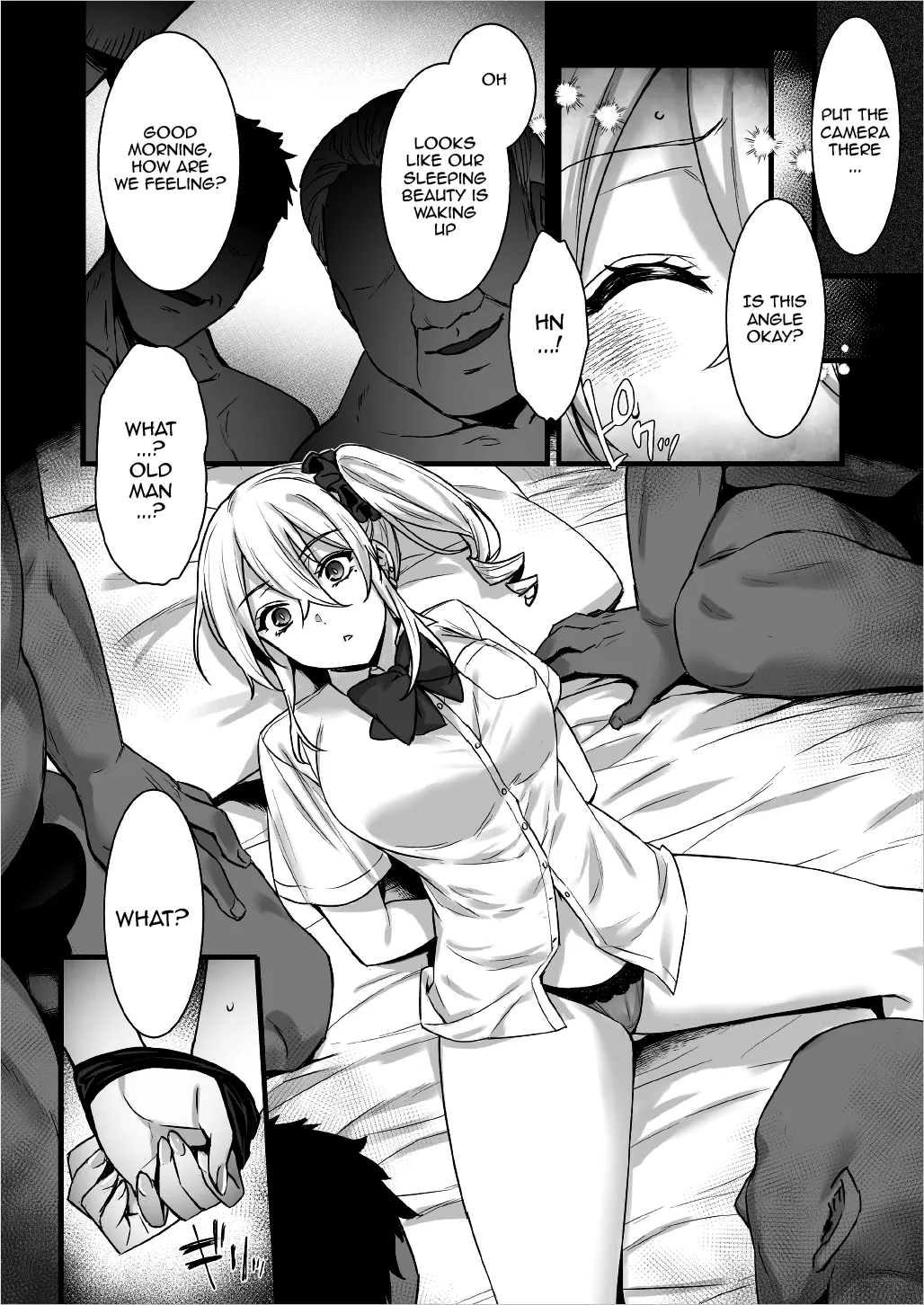 Rental Tanetsuke Oji-san 4 ~Papakatsu o Akuyou suru Namaiki Gal ni Oshioki Rinkan Party~ | Rental Breeding Old Men 4 ~Gang Banging A Gal As Punishment For Blackmailing Through Sugar Daddy Services~ page 12 full