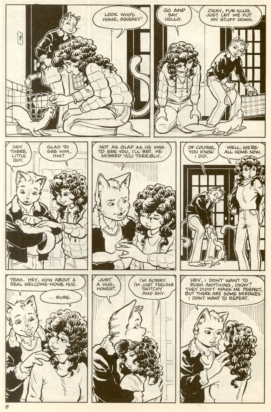 Omaha Fantagraphics #1 page 11 full