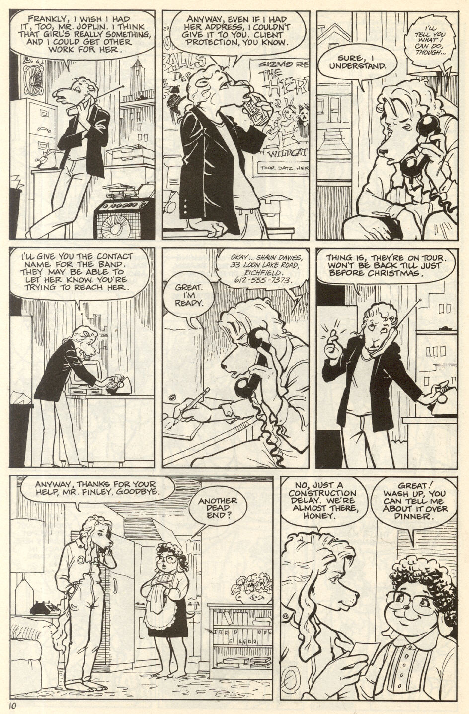 Omaha Fantagraphics #1 page 12 full