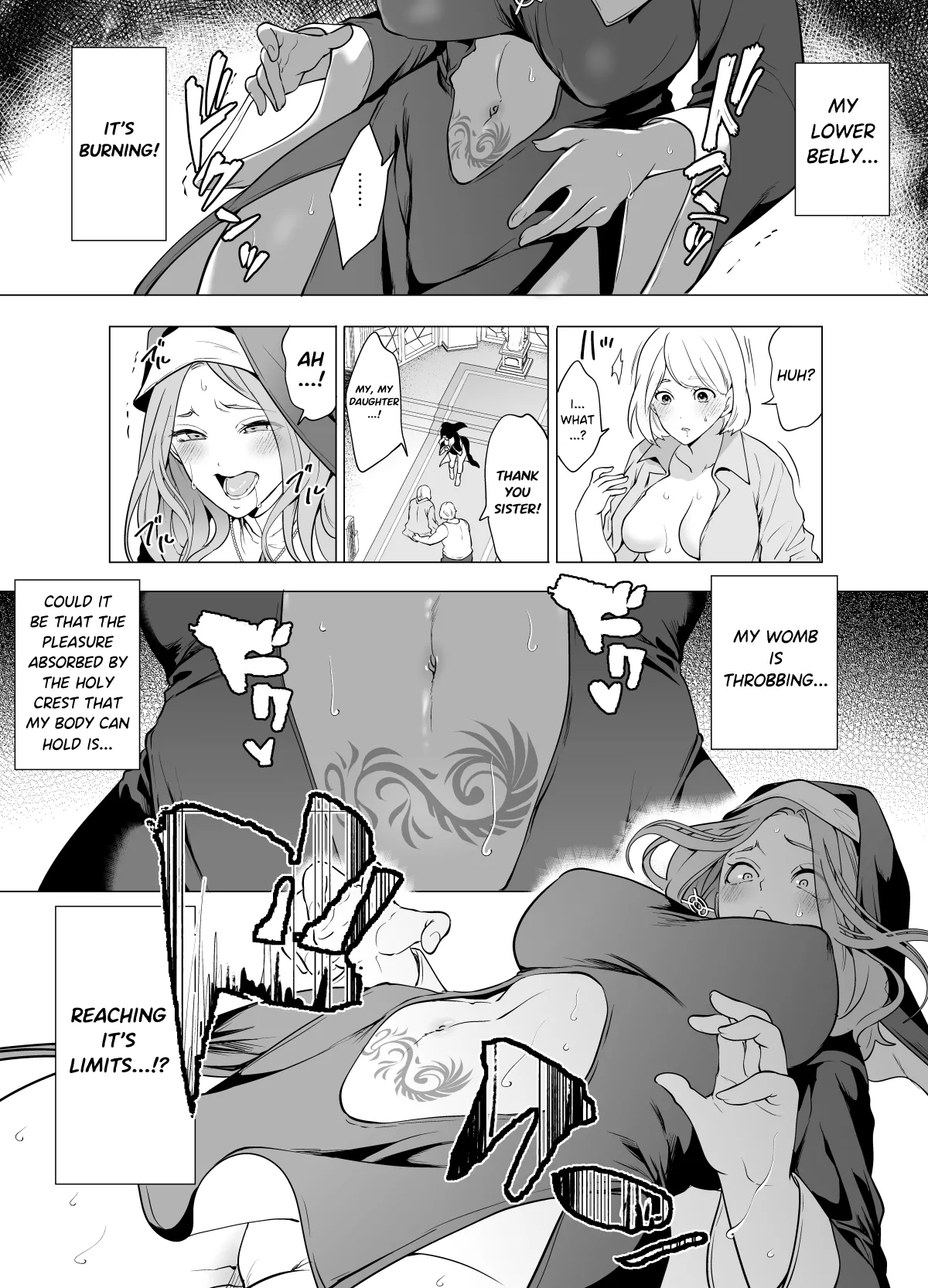 Defeated by Tentacles - The Holy Maiden's Tragic End page 9 full