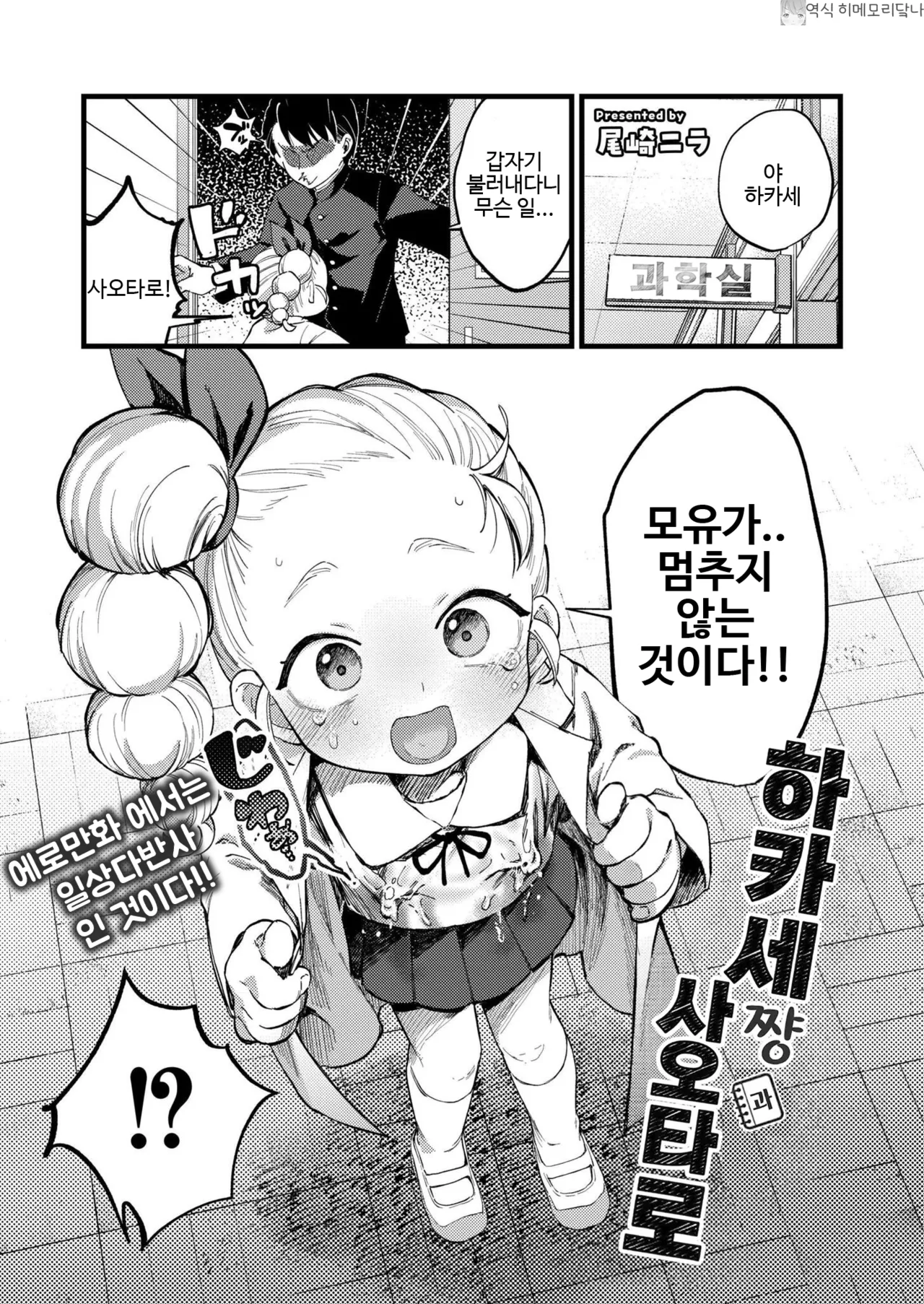 Hakase-chan to Saotarou | 하카세쨩과 사오타로 page 1 full