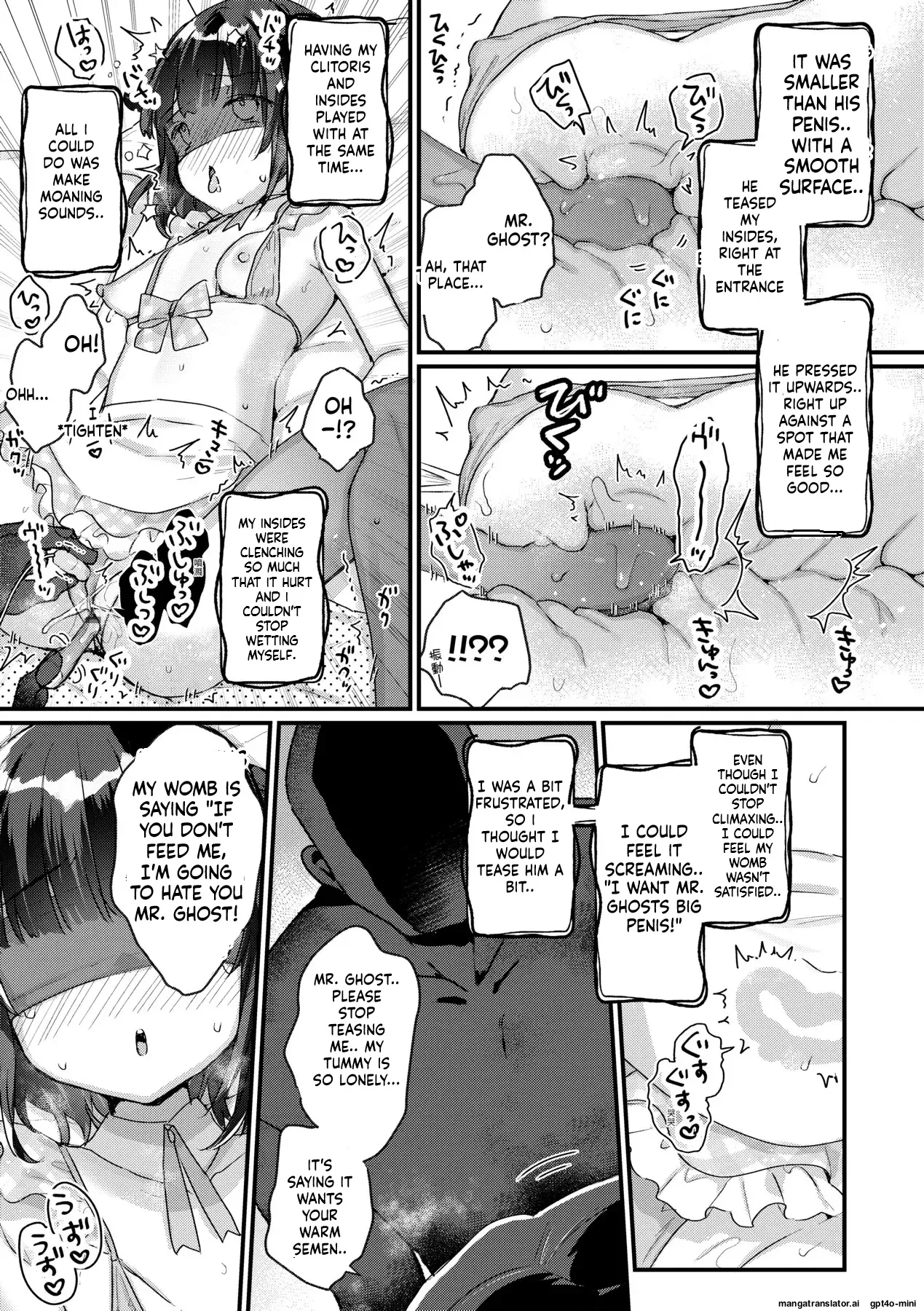 Kanroame:There's a Presence in My House:Extra Chapter 2 page 9 full
