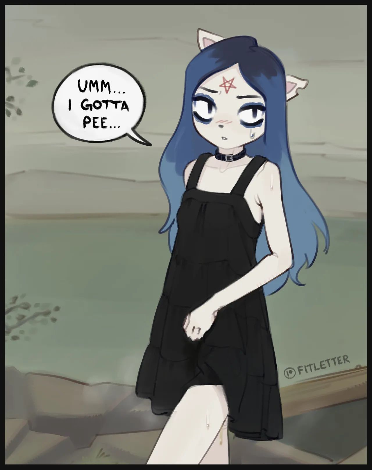 Claire Peeing Set page 1 full