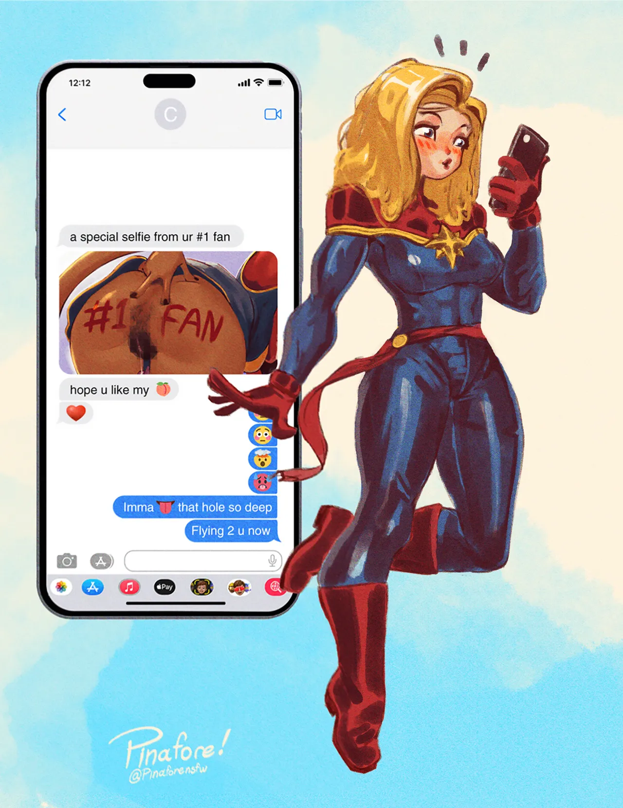 Ms. Marvel x Captain Marvel page 1 full