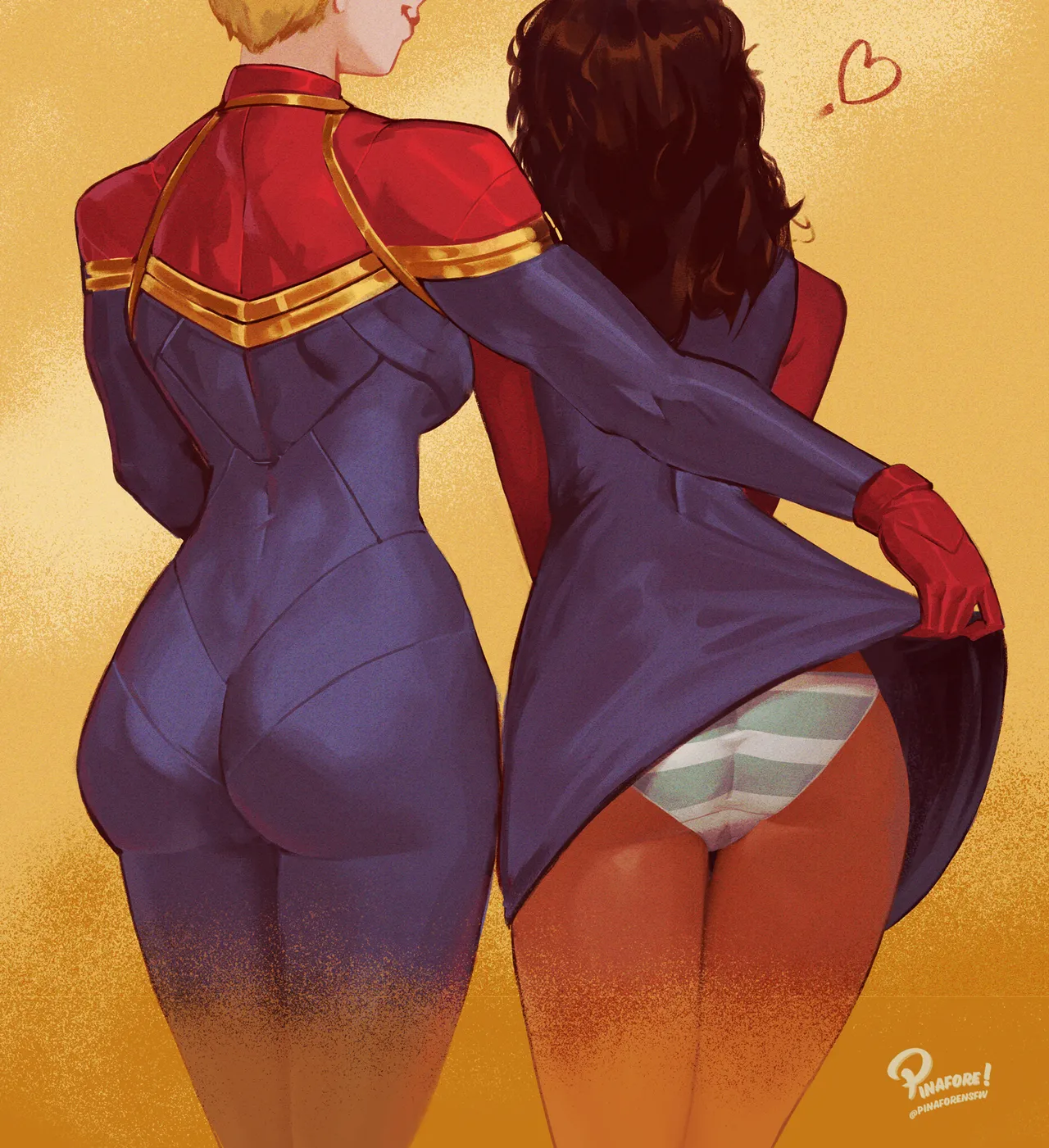 Ms. Marvel x Captain Marvel page 12 full