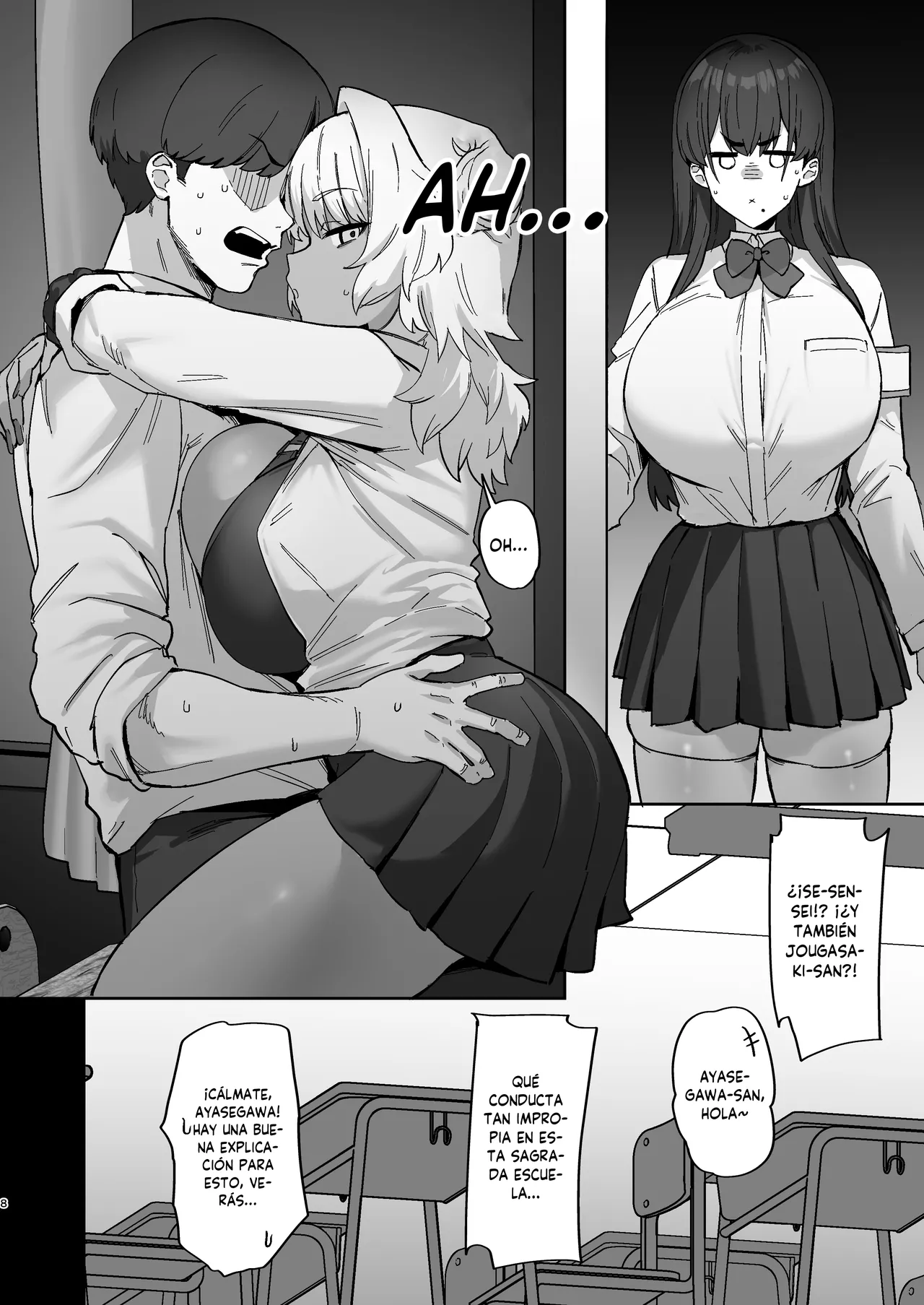 Shiro Kuro Lovers｜Amantes en Blanco y Negro page 9 full