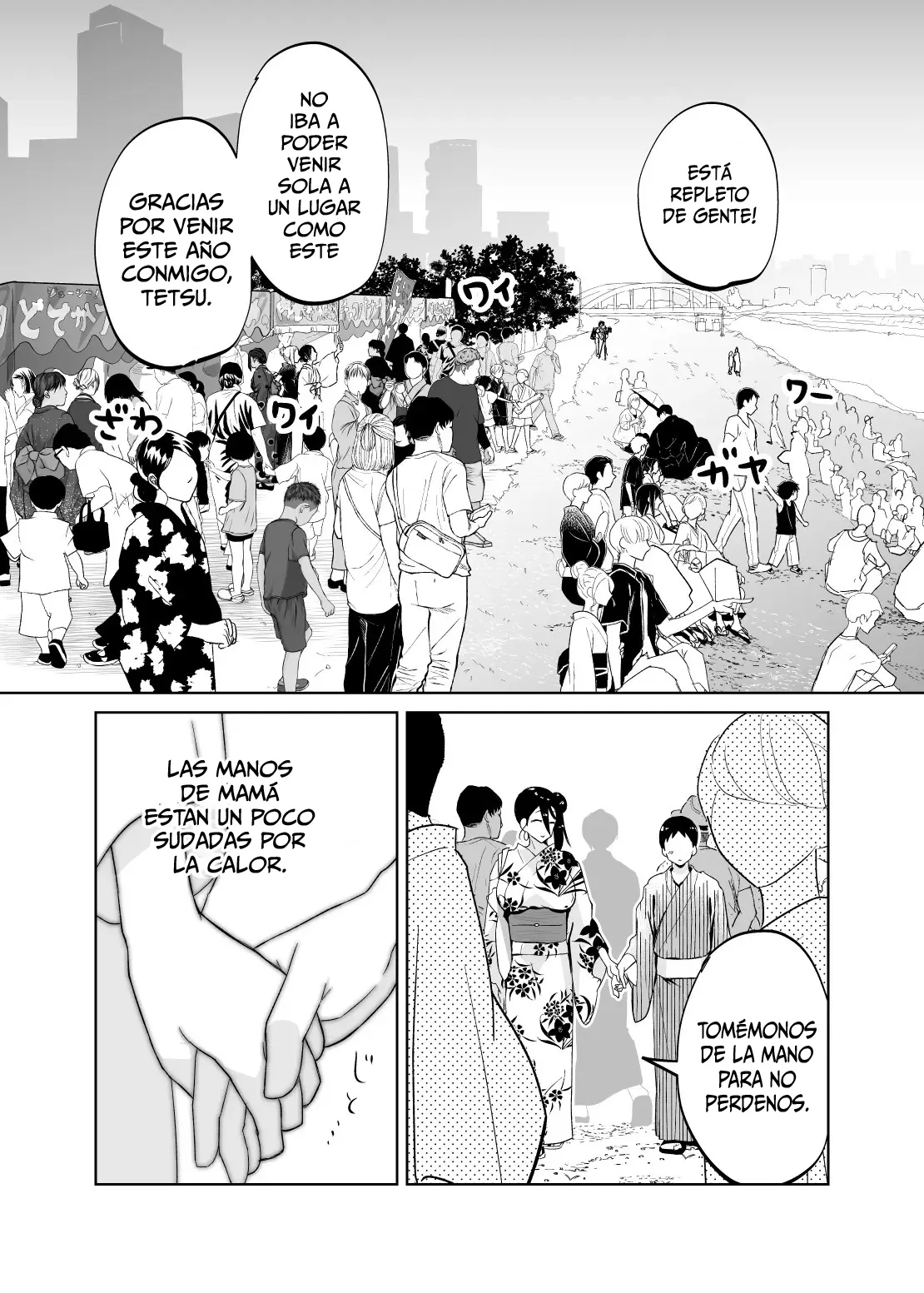 Kaa-san, Tsukiatte 3 ~ Madre, sal conmigo! 3 page 7 full