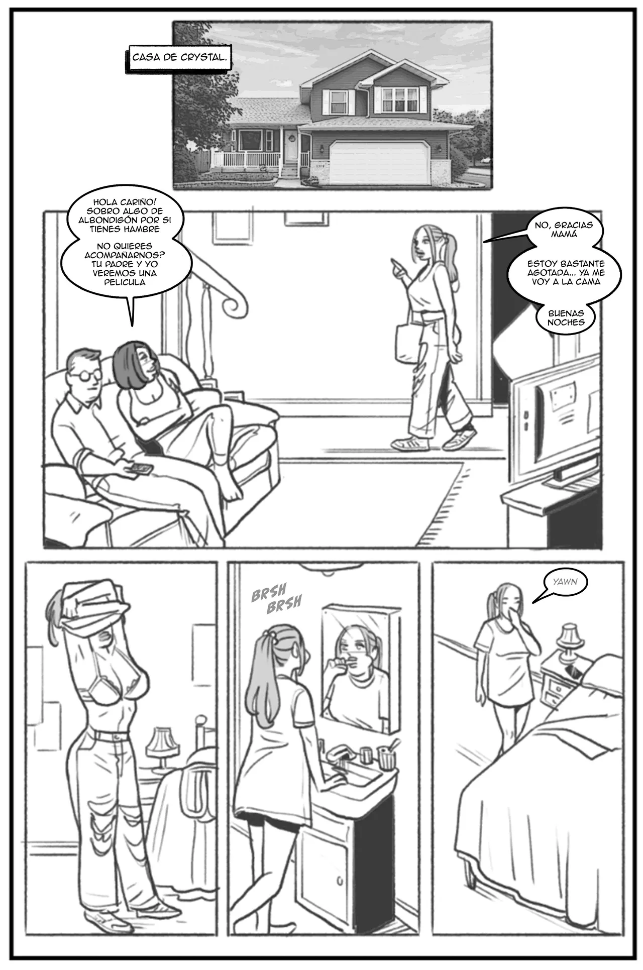 Bang My Bully: First Class page 8 full