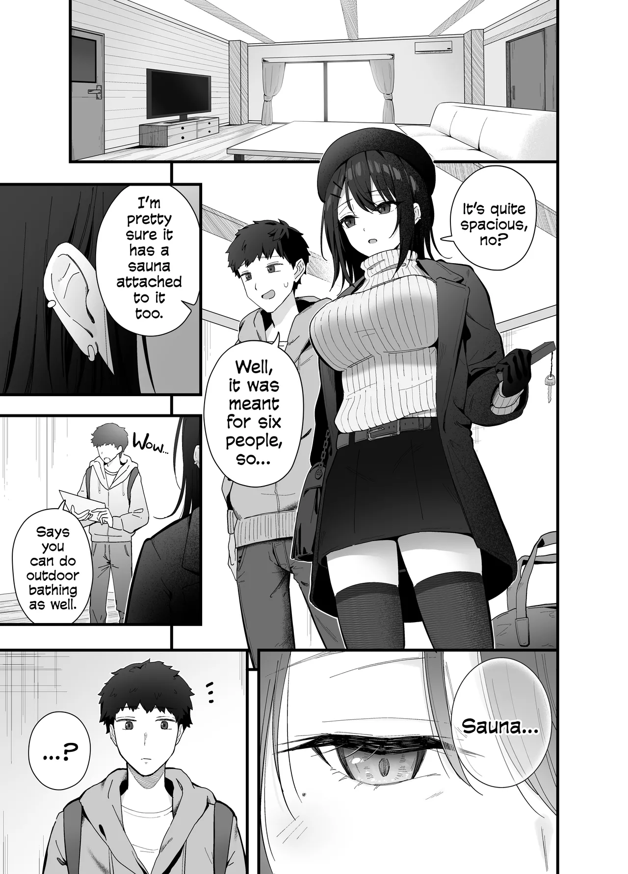 Before I Had Noticed, I Was In A Sauna With The Quiet Girl | Mukuchi na Ano Ko to Kizuitara Sauna de... page 5 full