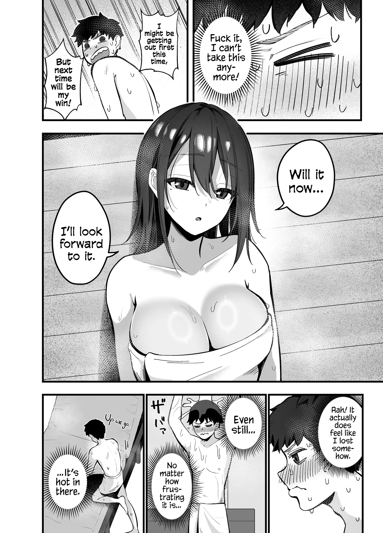 Before I Had Noticed, I Was In A Sauna With The Quiet Girl | Mukuchi na Ano Ko to Kizuitara Sauna de... page 8 full
