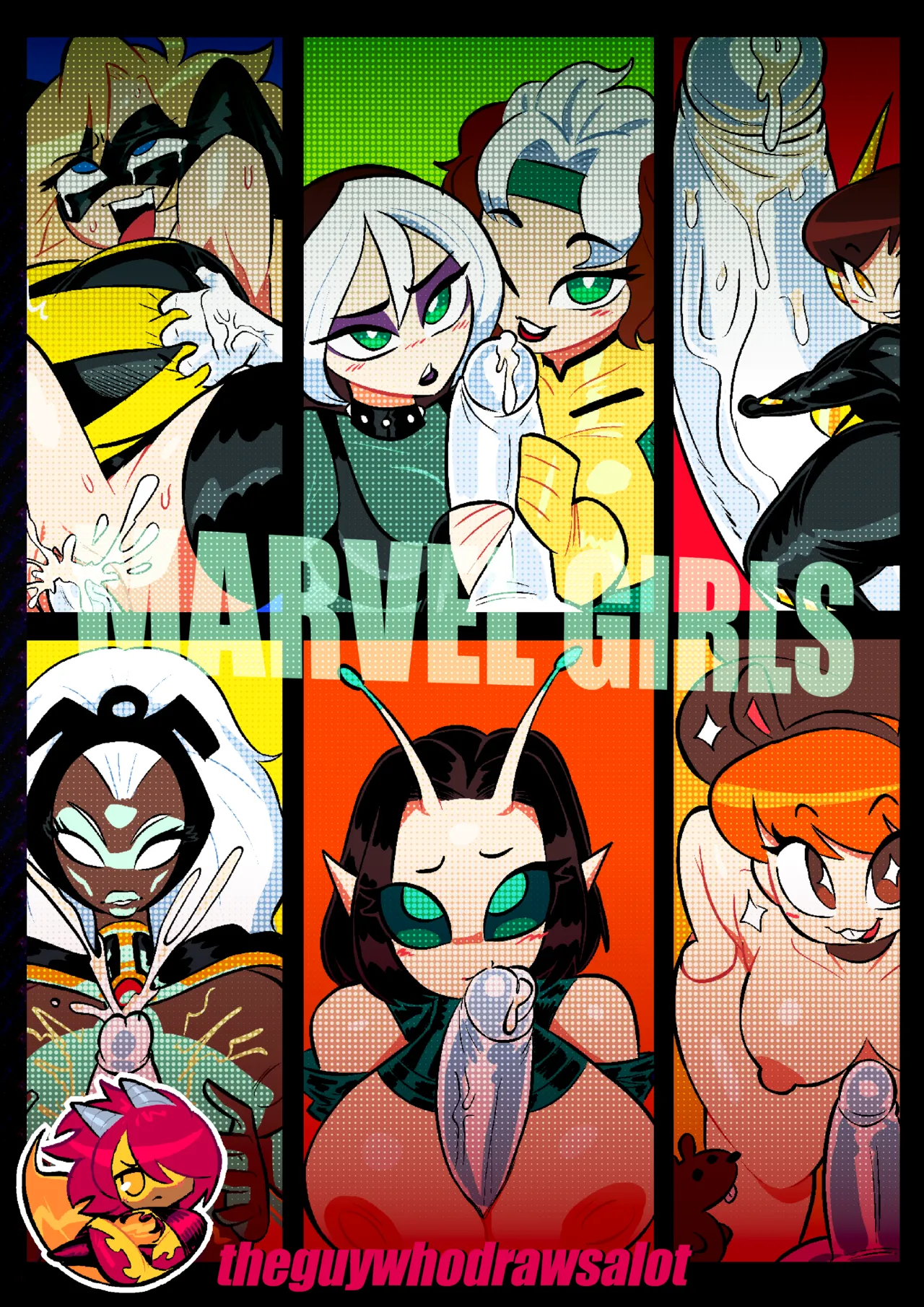I sure love me some Marvel girls page 1 full