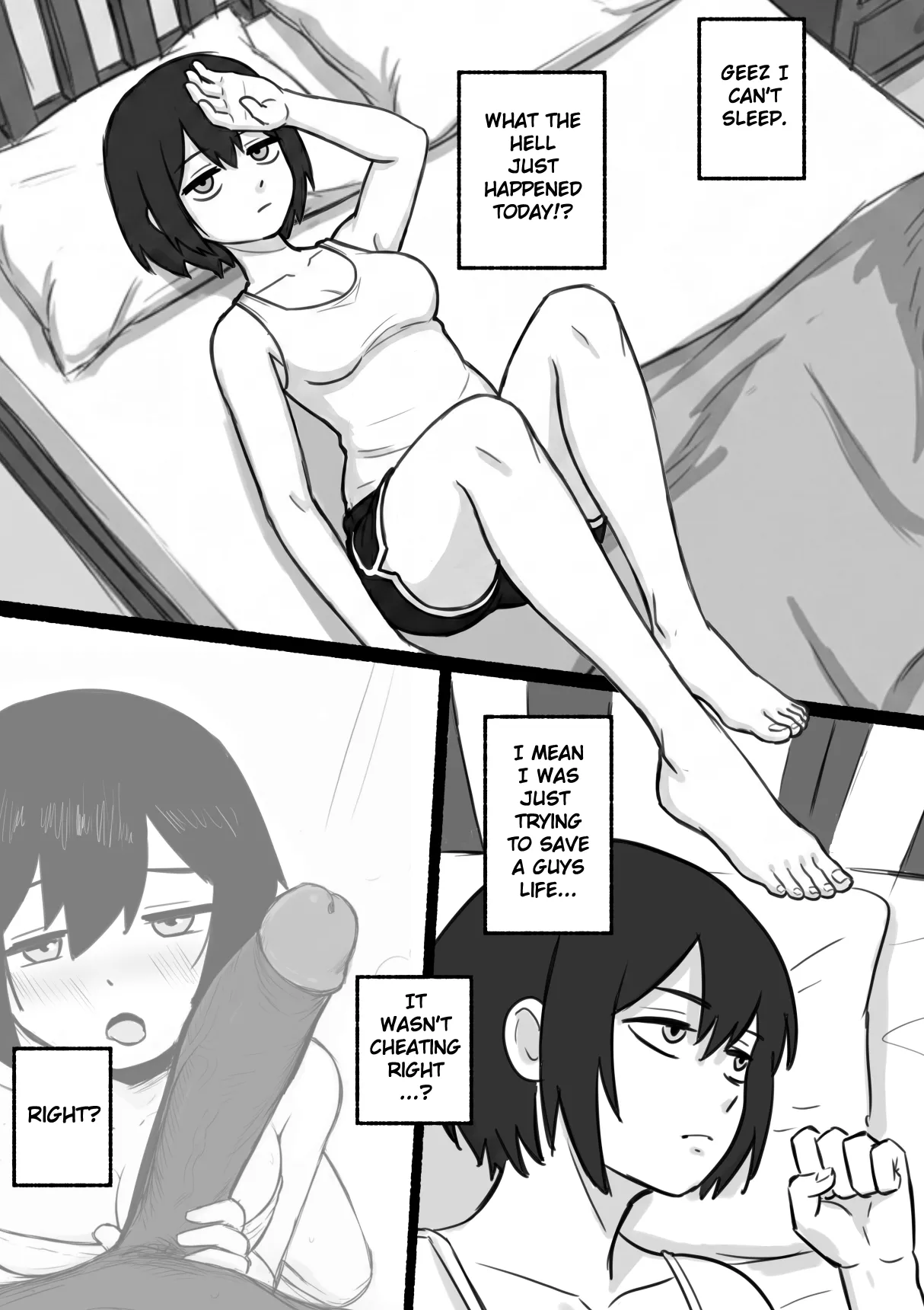 Why Won't My Girlfriend NTR Me? Last Chapter page 3 full